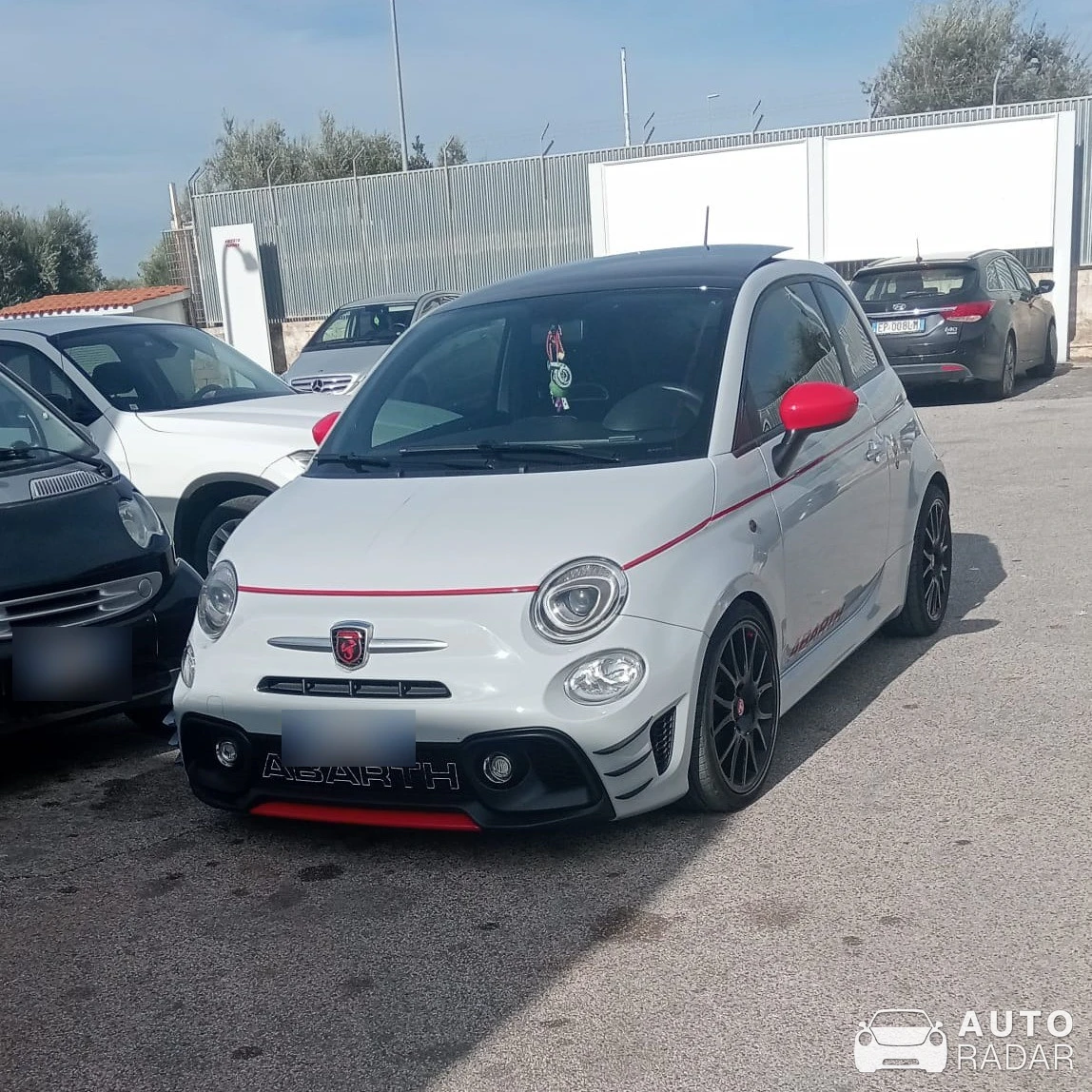 Abarth 595 Pista 70th Anniversary Edition spotted in Capurso