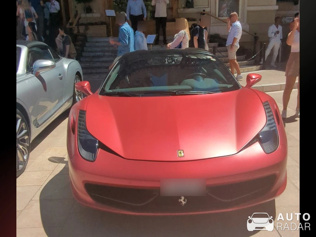 Ferrari 458 Spider spotted in Monaco, Monaco