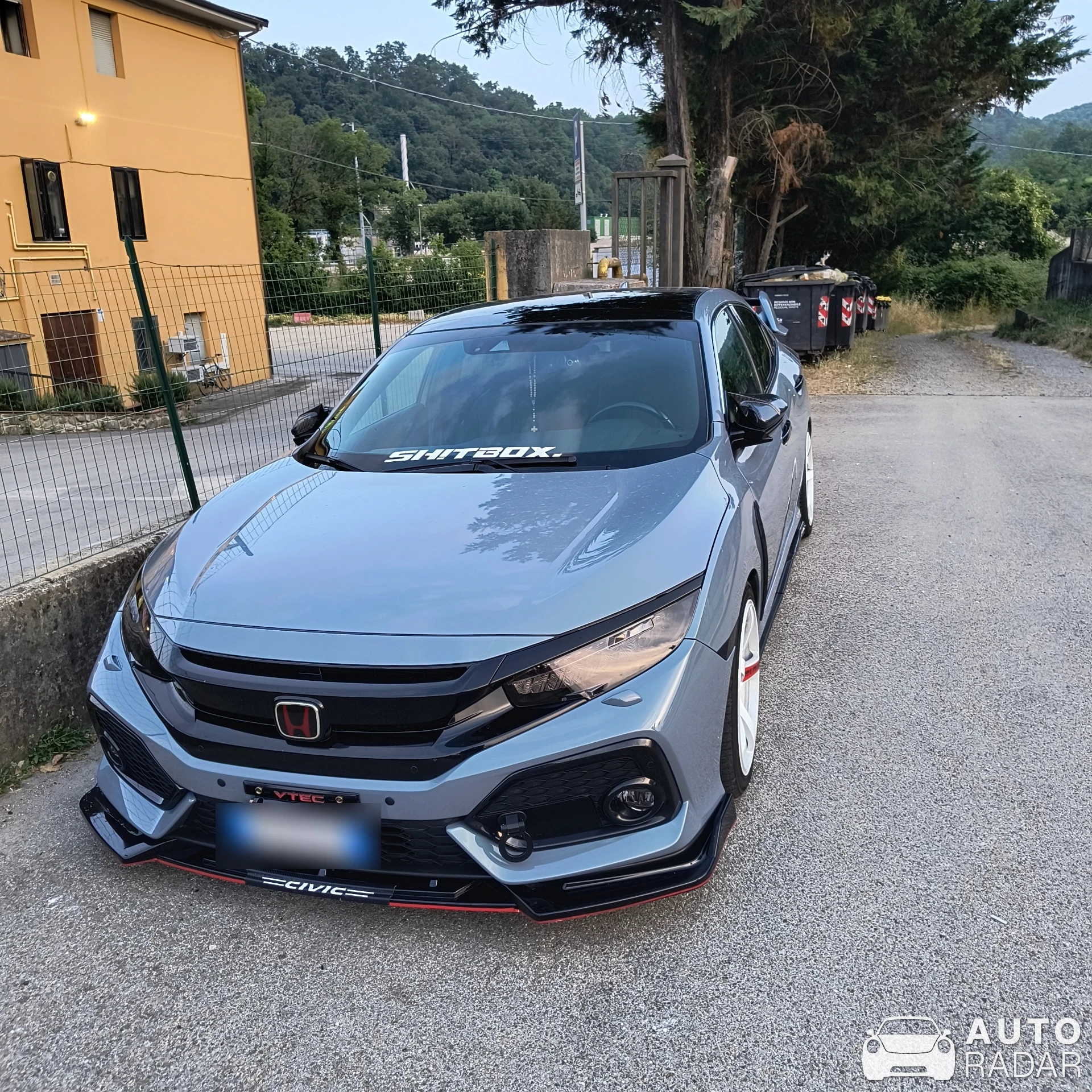 Honda Civic 1.5 VTEC FK8 spotted in Cavallina di Mugello