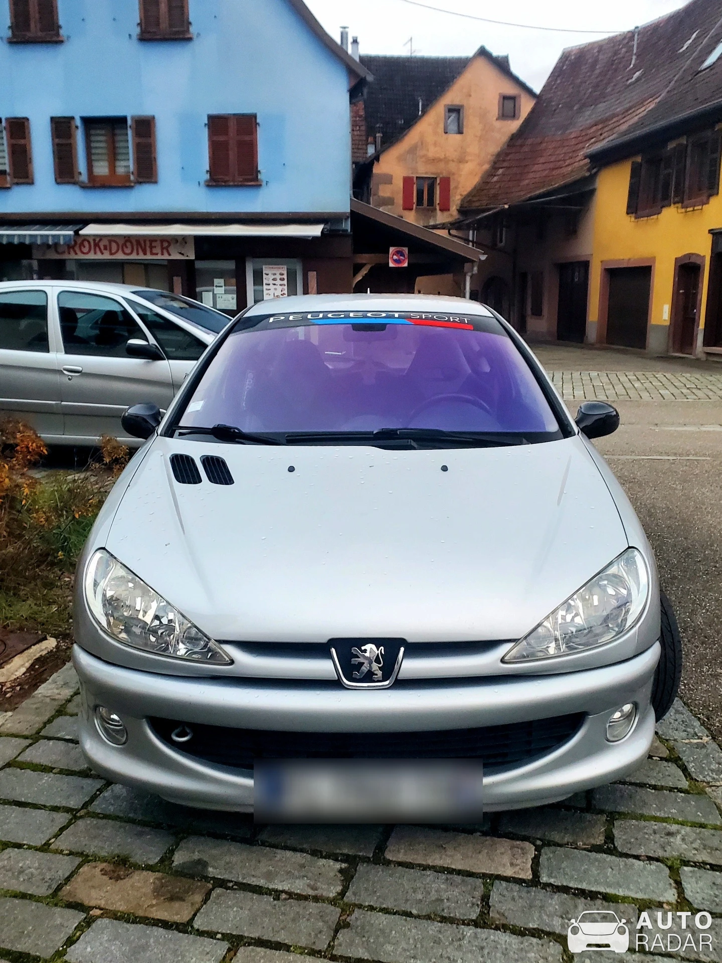Peugeot 206 GTI spotted in Villé, France