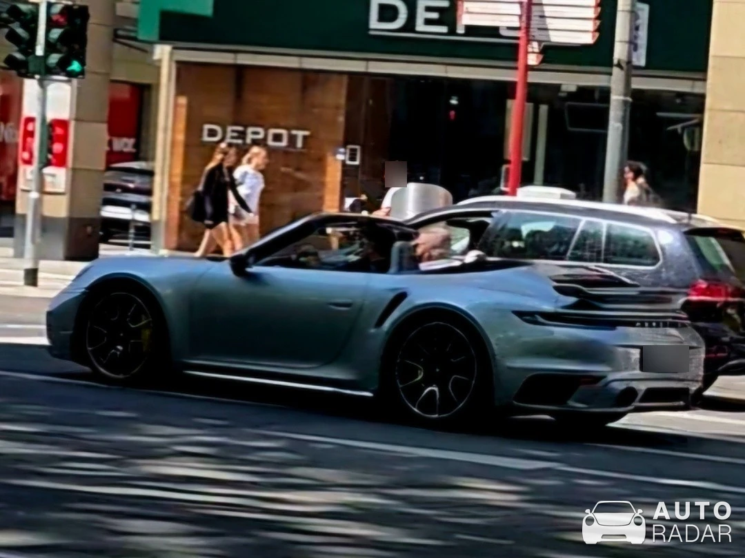 Porsche 992 Turbo S Cabriolet MkI spotted in Köln, Germany
