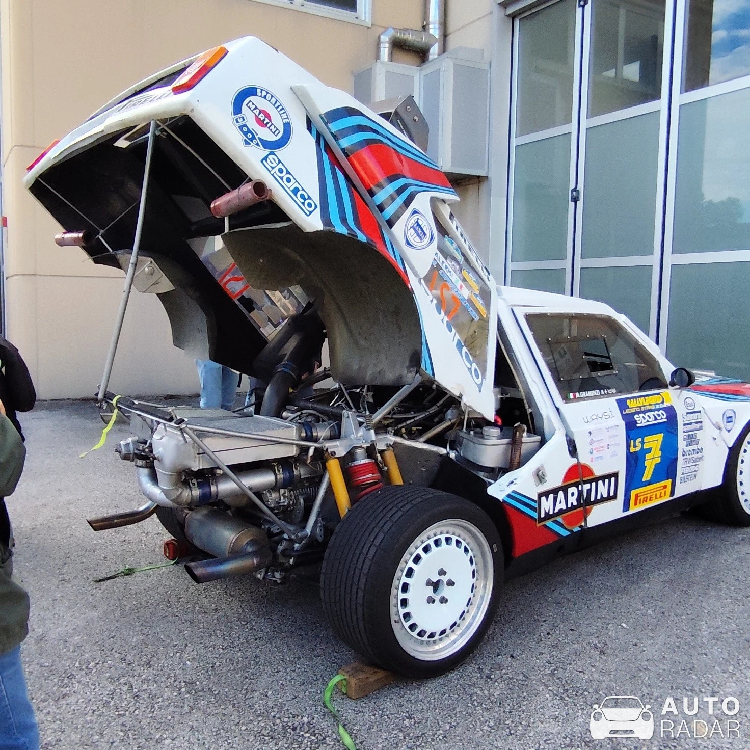 Lancia Delta S4 spotted in Serravalle