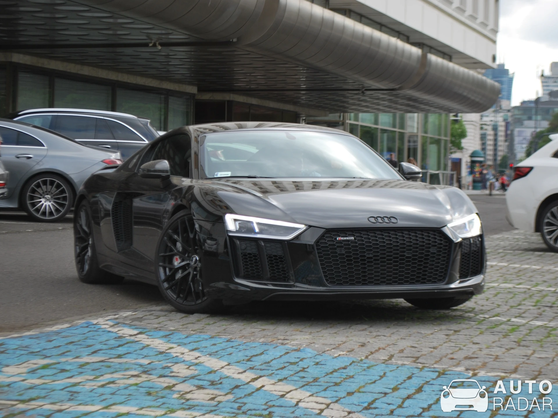 Audi R8 V10 Plus 2015 spotted in Warszawa, Poland