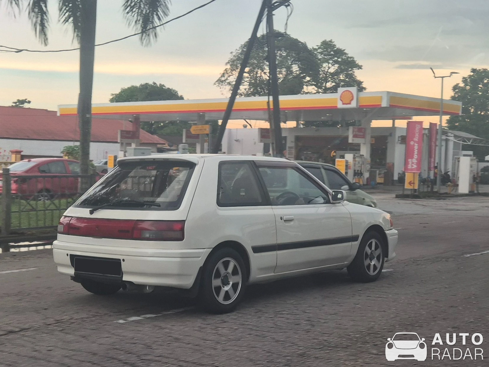 Mazda 323 Hatchback spotted in Johor Bahru