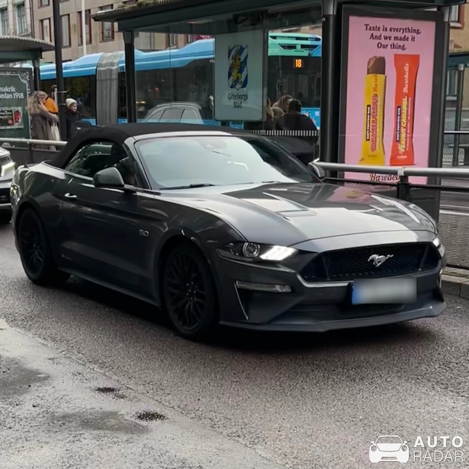 Ford Mustang GT Convertible spotted in Nordstaden, Sverige