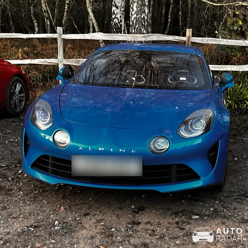 Alpine A110 spotted in England, United Kingdom