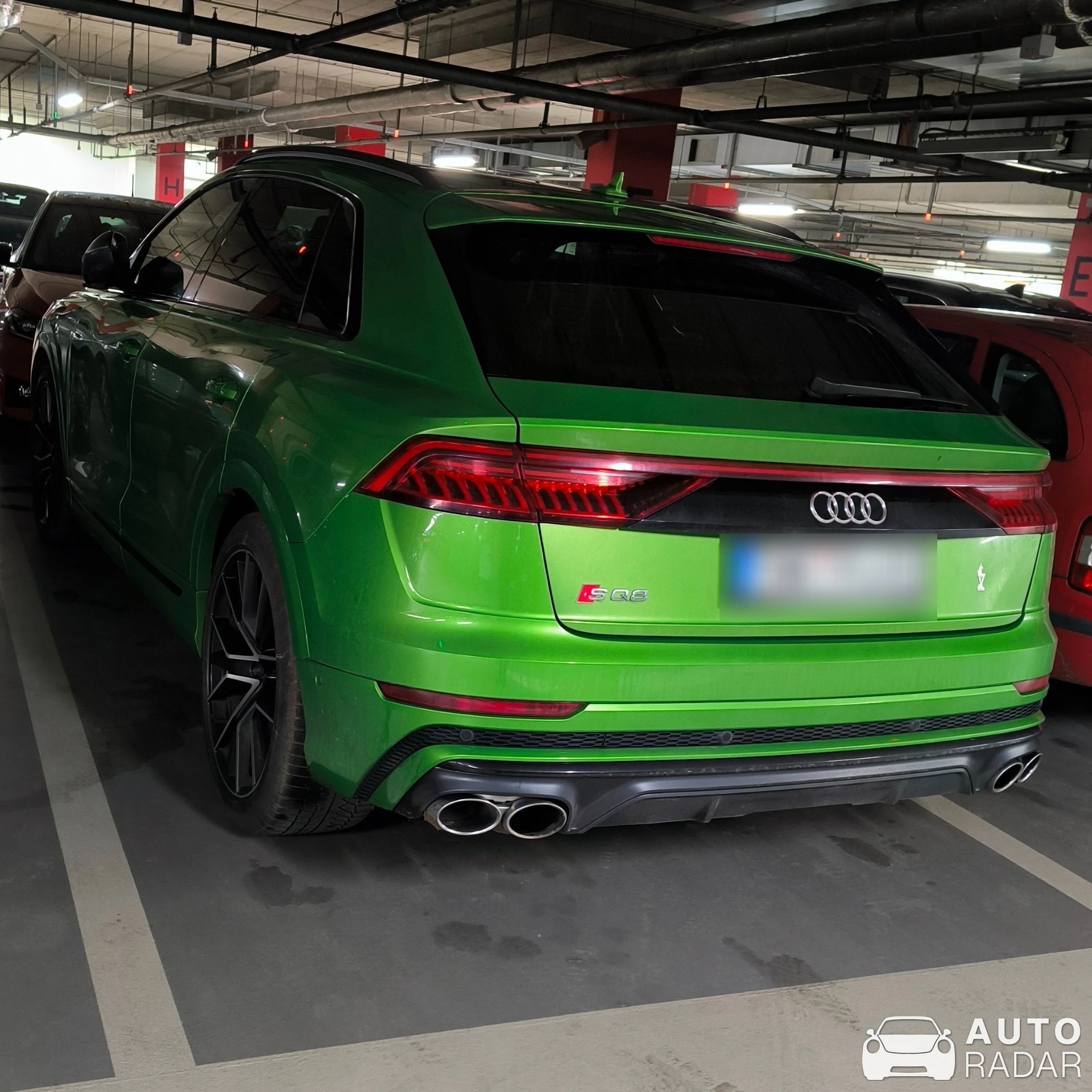Audi SQ8 spotted in Moravská Ostrava a Přívoz, Česko