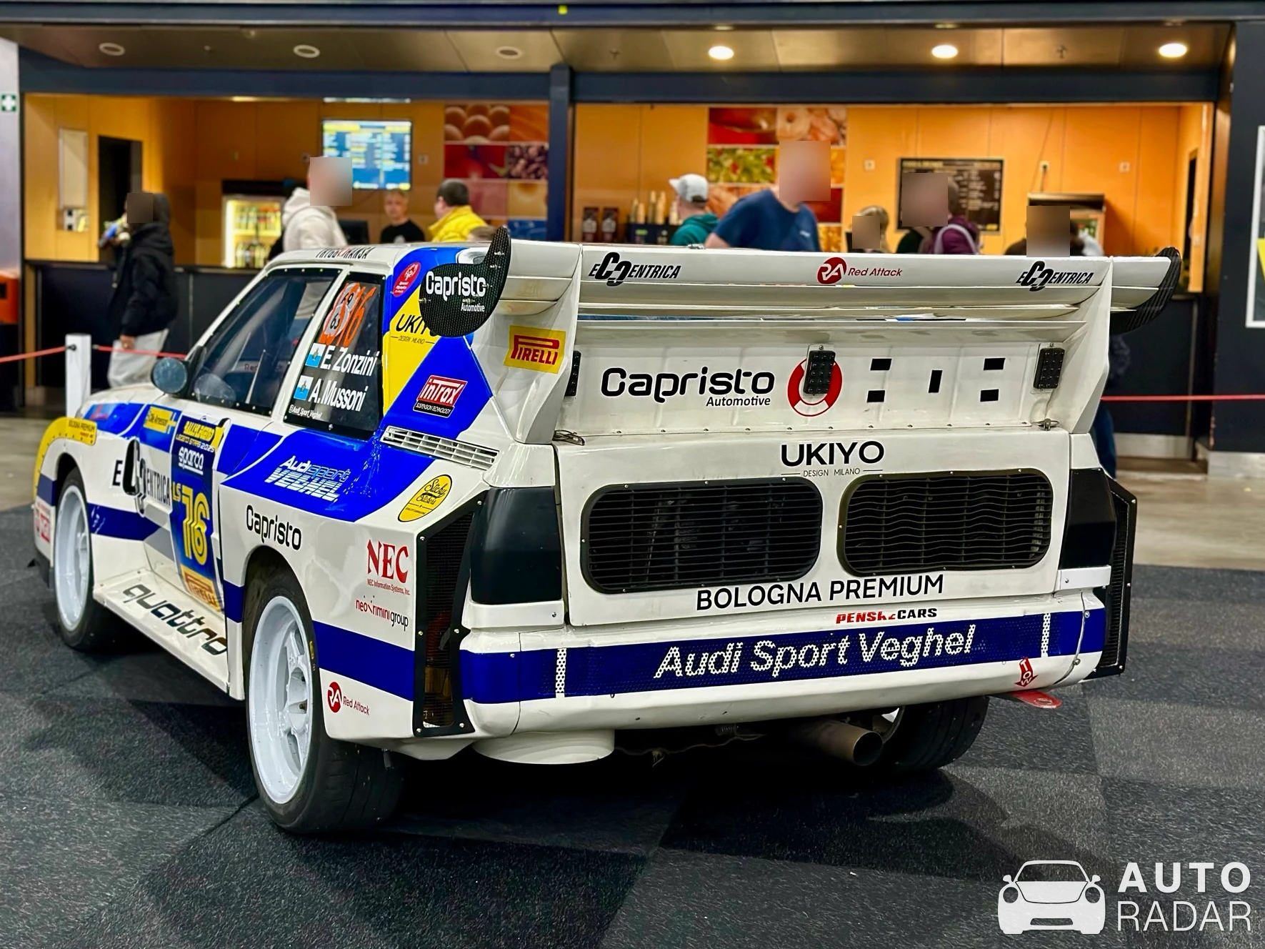 Audi Sport Quattro S1 Pikes Peak spotted in Rotterdam
