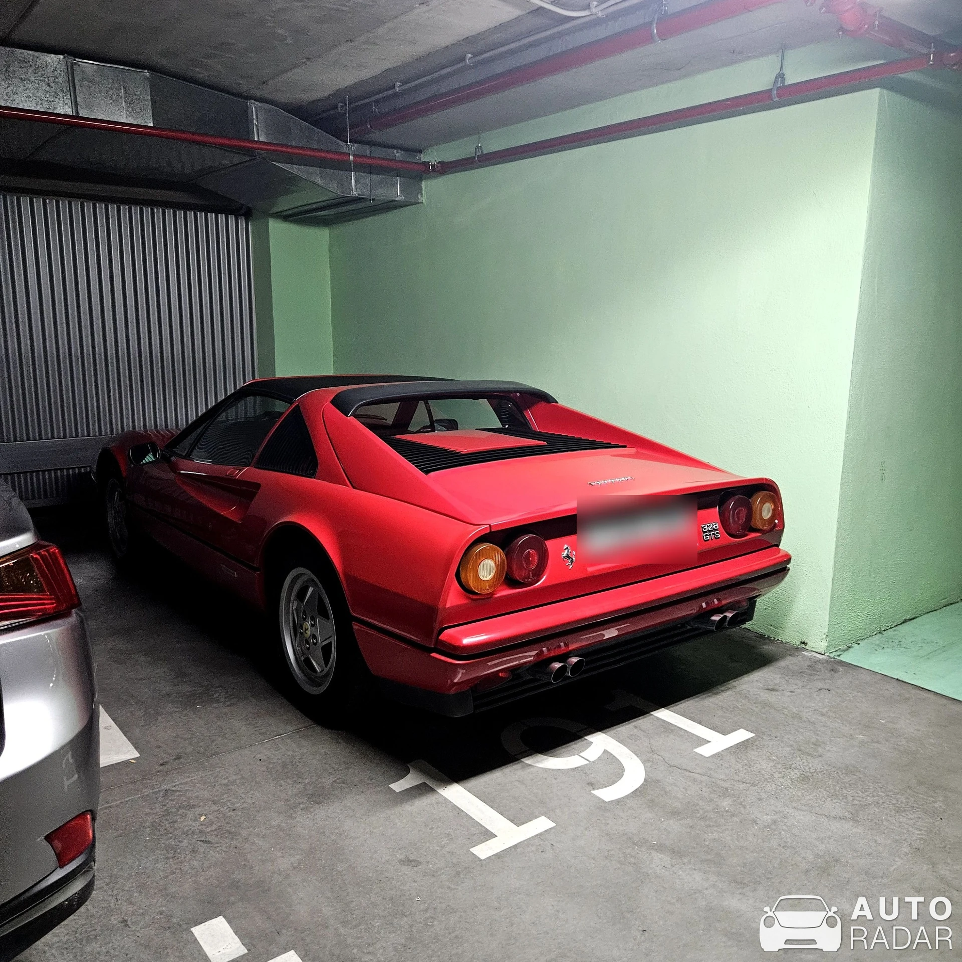 Ferrari 328 GTS spotted in Madrid, Spain