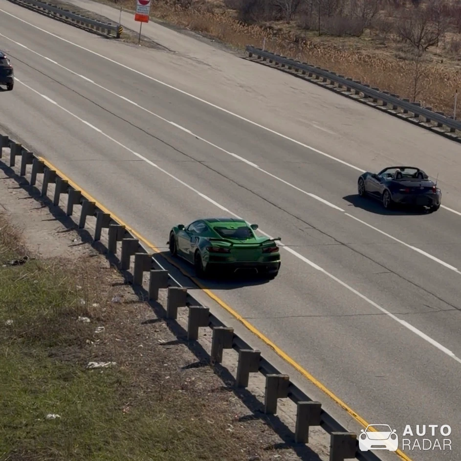 Chevrolet Corvette C8 Z06 Z07 Package spotted in Mascouche