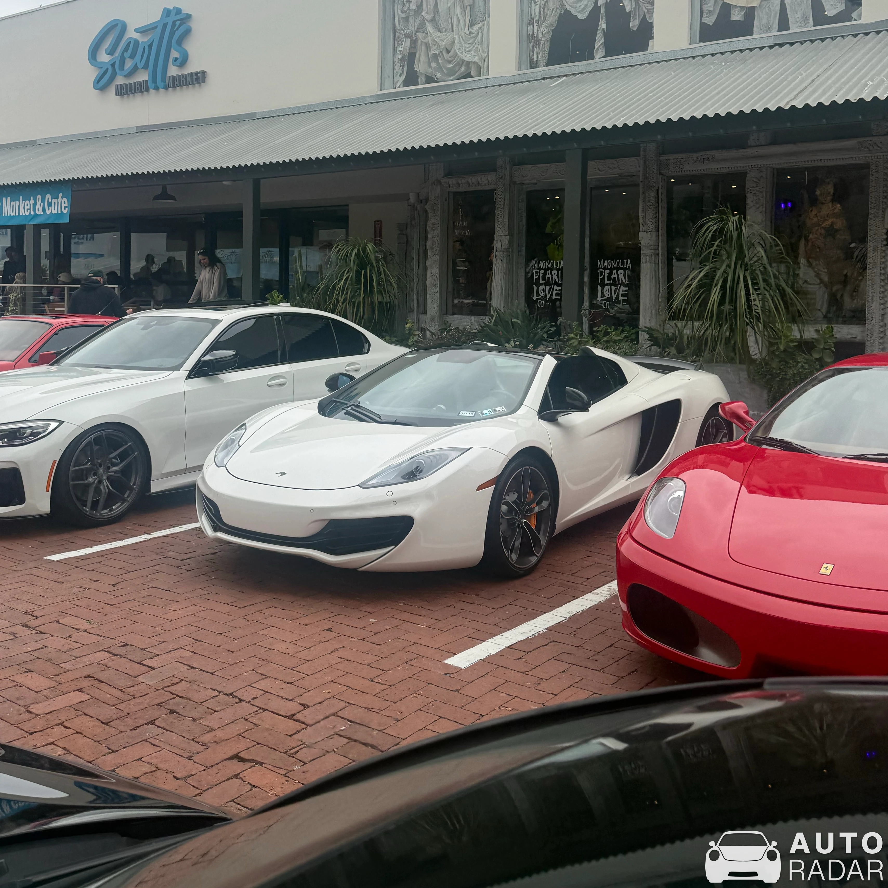 McLaren 12C Spider spotted in Malibu