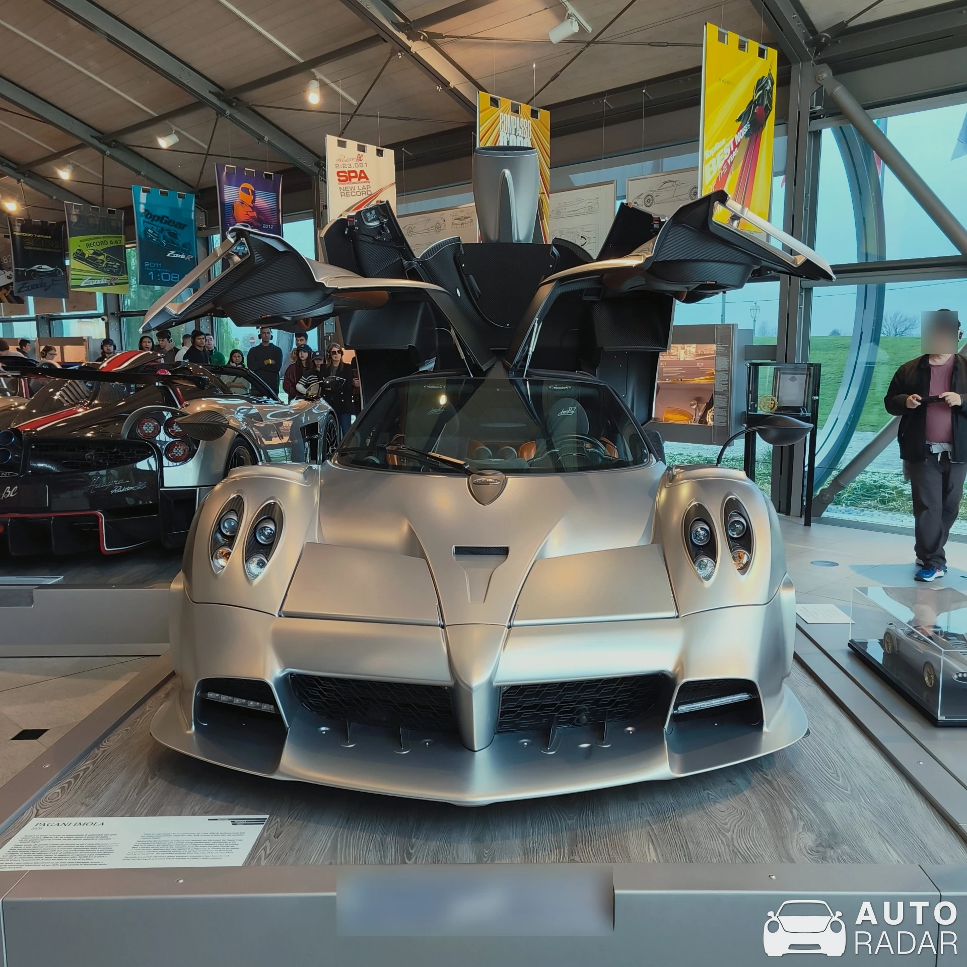 Pagani Huayra Imola spotted in San Cesario sul Panaro