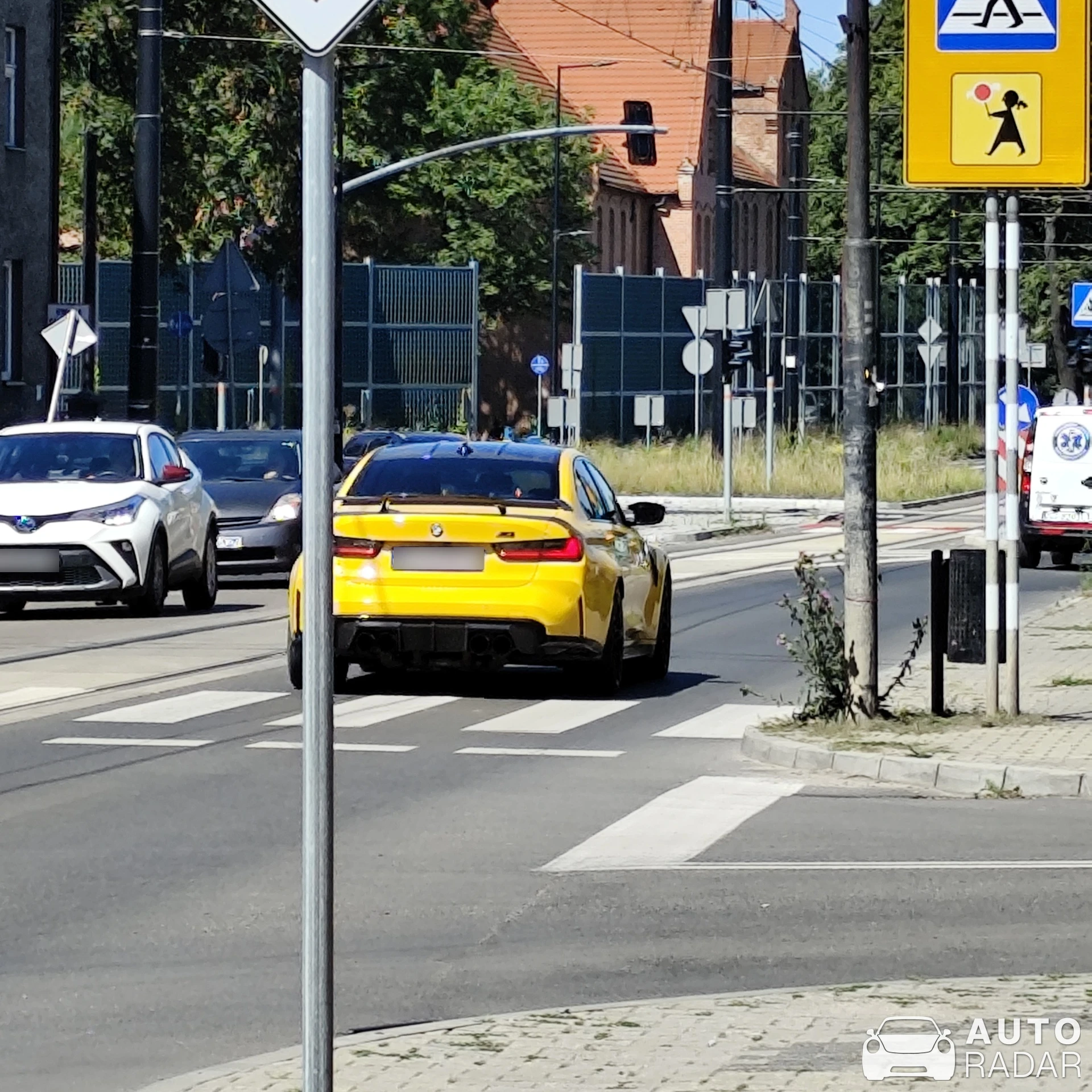 BMW M3 G80 Sedan Competition spotted in Zabrze, Poland