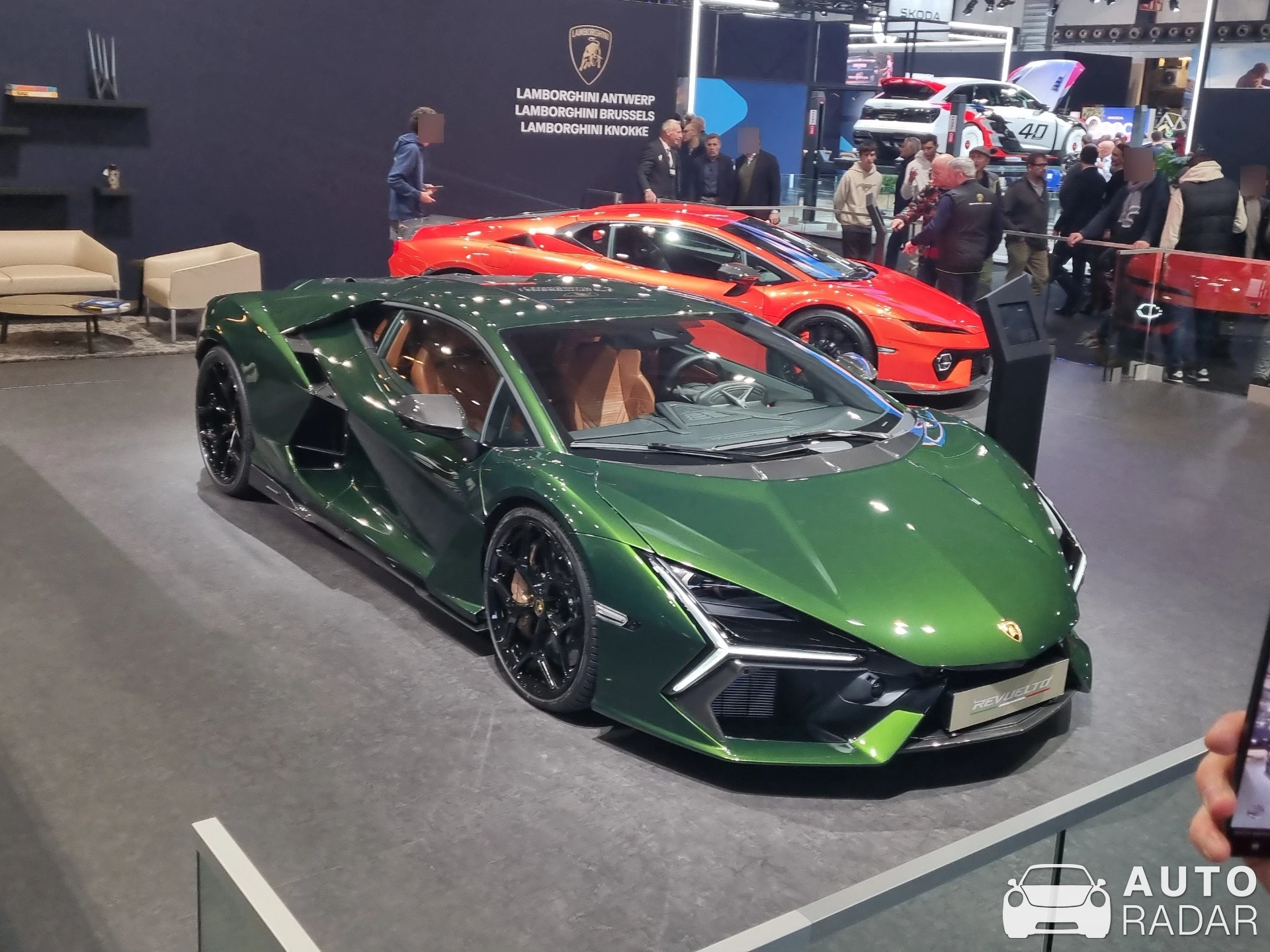 Lamborghini Revuelto spotted in Brussels, Belgium