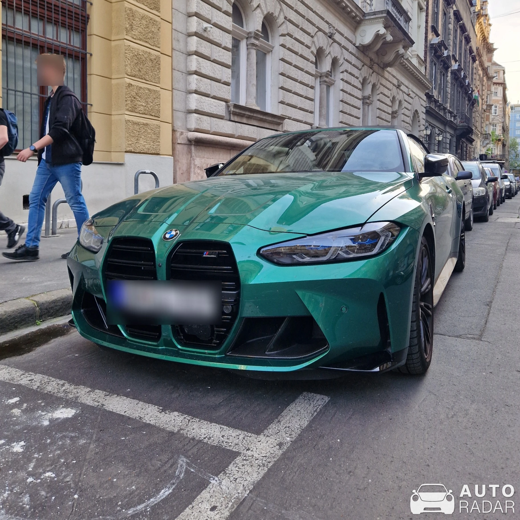 BMW M4 G83 Convertible Competition spotted in Budapest, Hungary