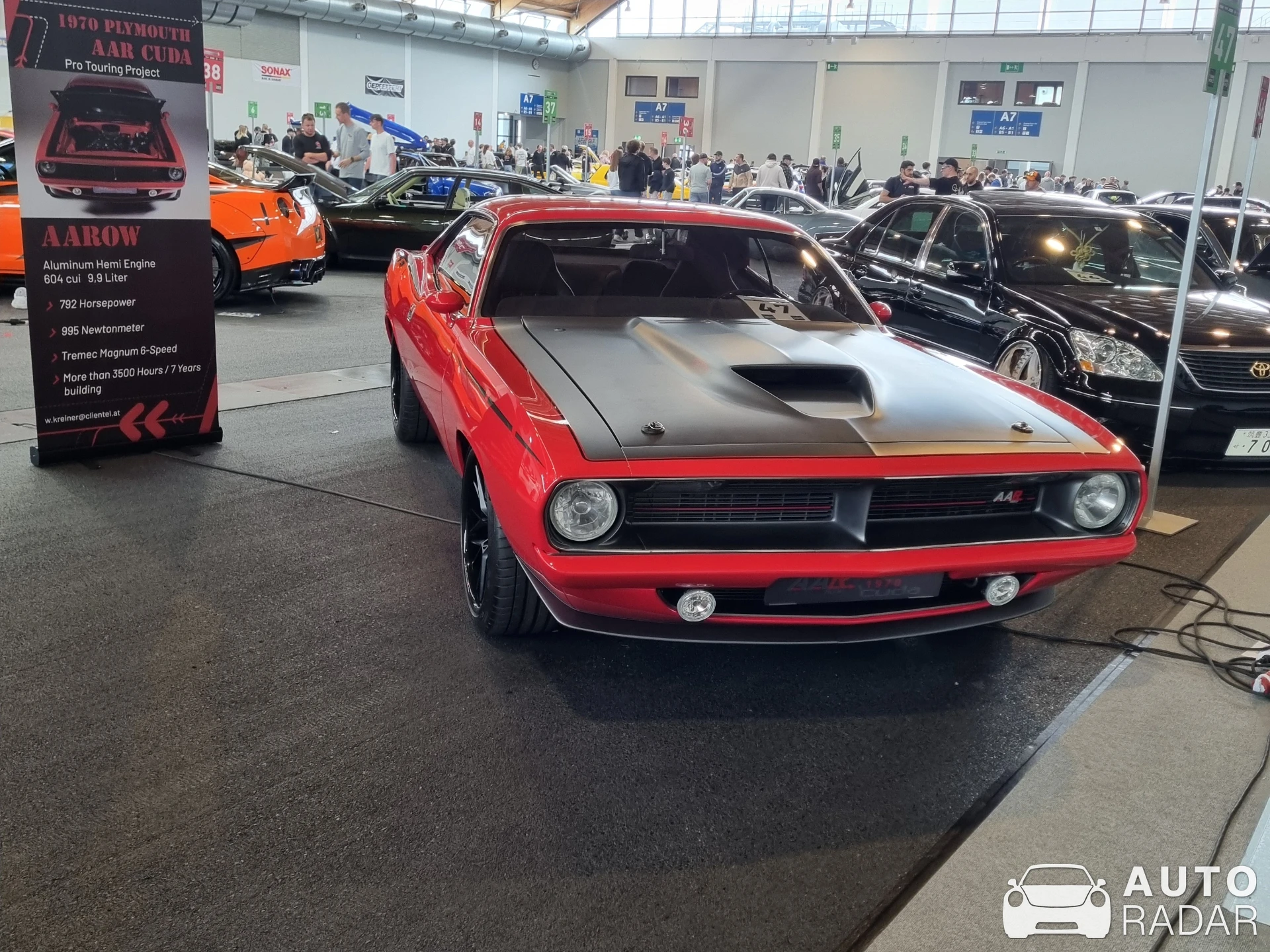 Plymouth AAR Cuda spotted