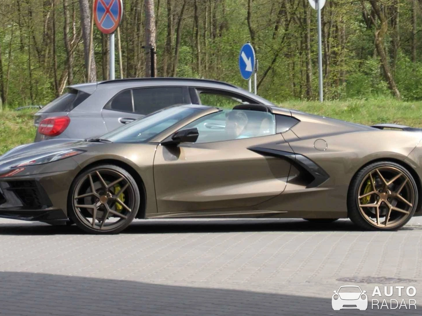 Chevrolet Corvette C8 Stingray spotted in Stary Sącz, Polska