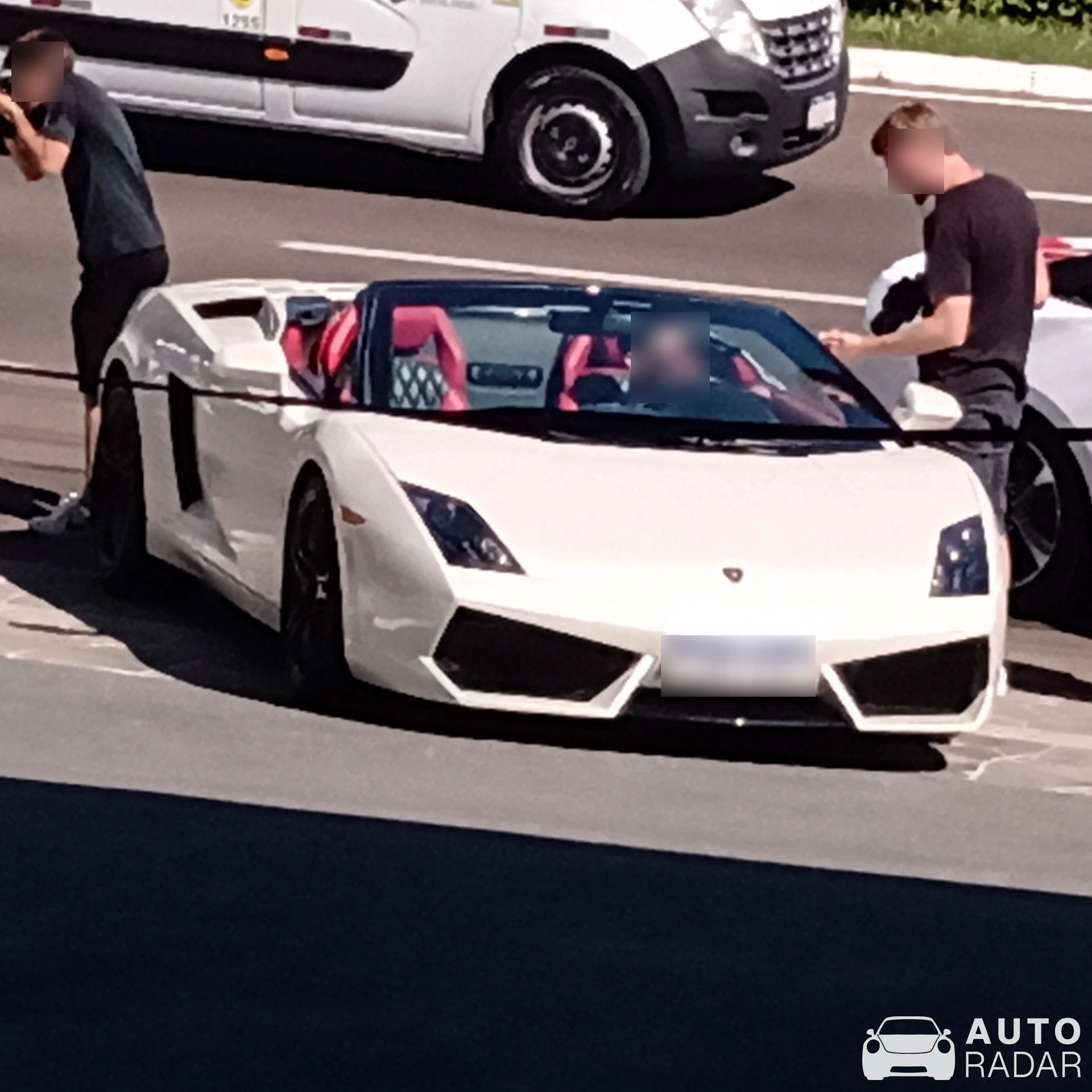 Lamborghini Gallardo LP550-2 Spyder spotted in Estrada Gramado, Brazil