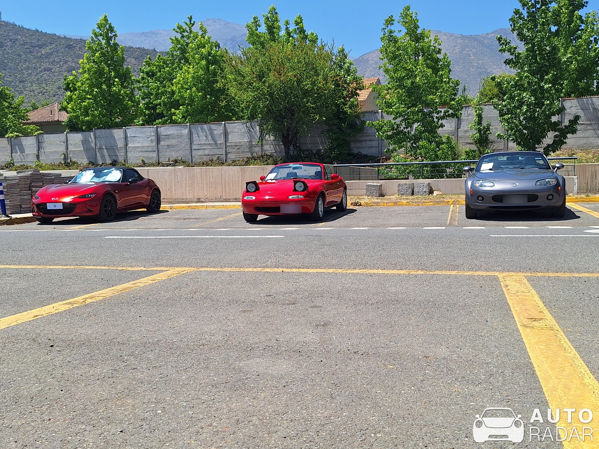Mazda MX-5 spotted in Las Condes, Chile