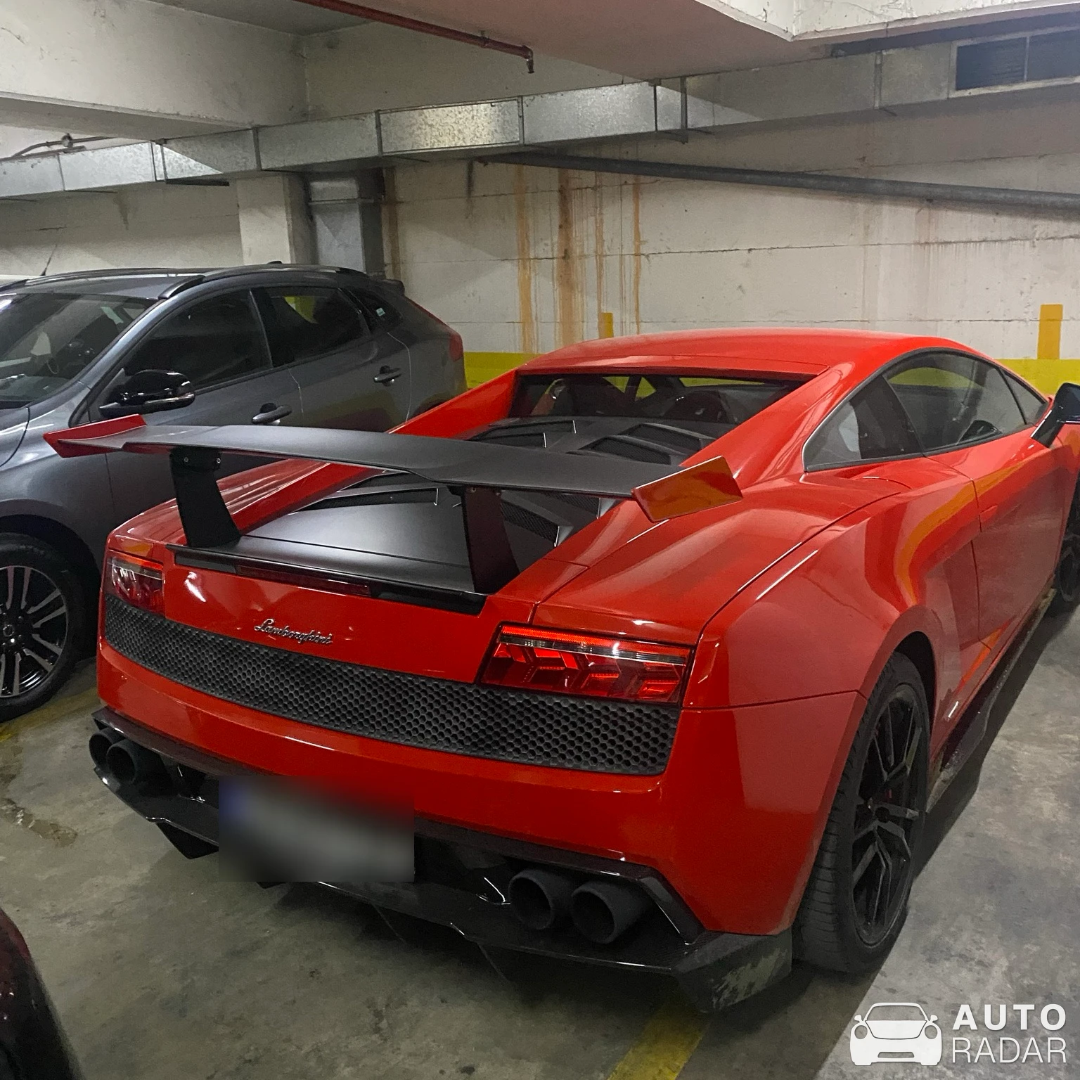 Lamborghini Gallardo LP570-4 Super Trofeo Stradale spotted in Kifisia
