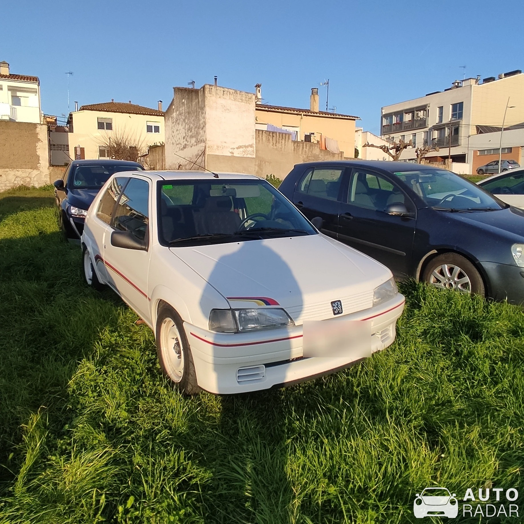 Peugeot 106 Rally spotted in Vidreres, Spain
