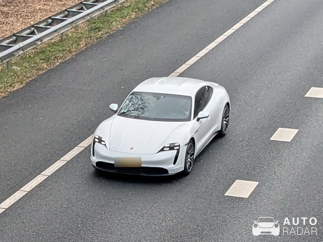 Porsche Taycan spotted in Hengelo, Netherlands