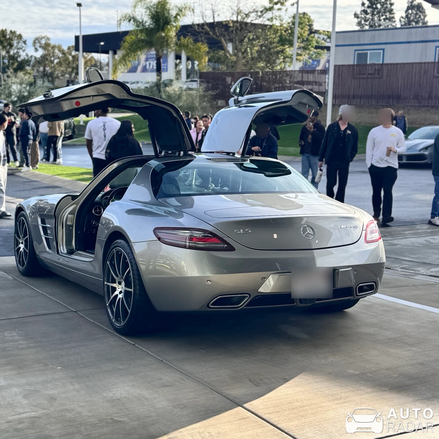 Mercedes-Benz SLS AMG spotted in Irvine, United States