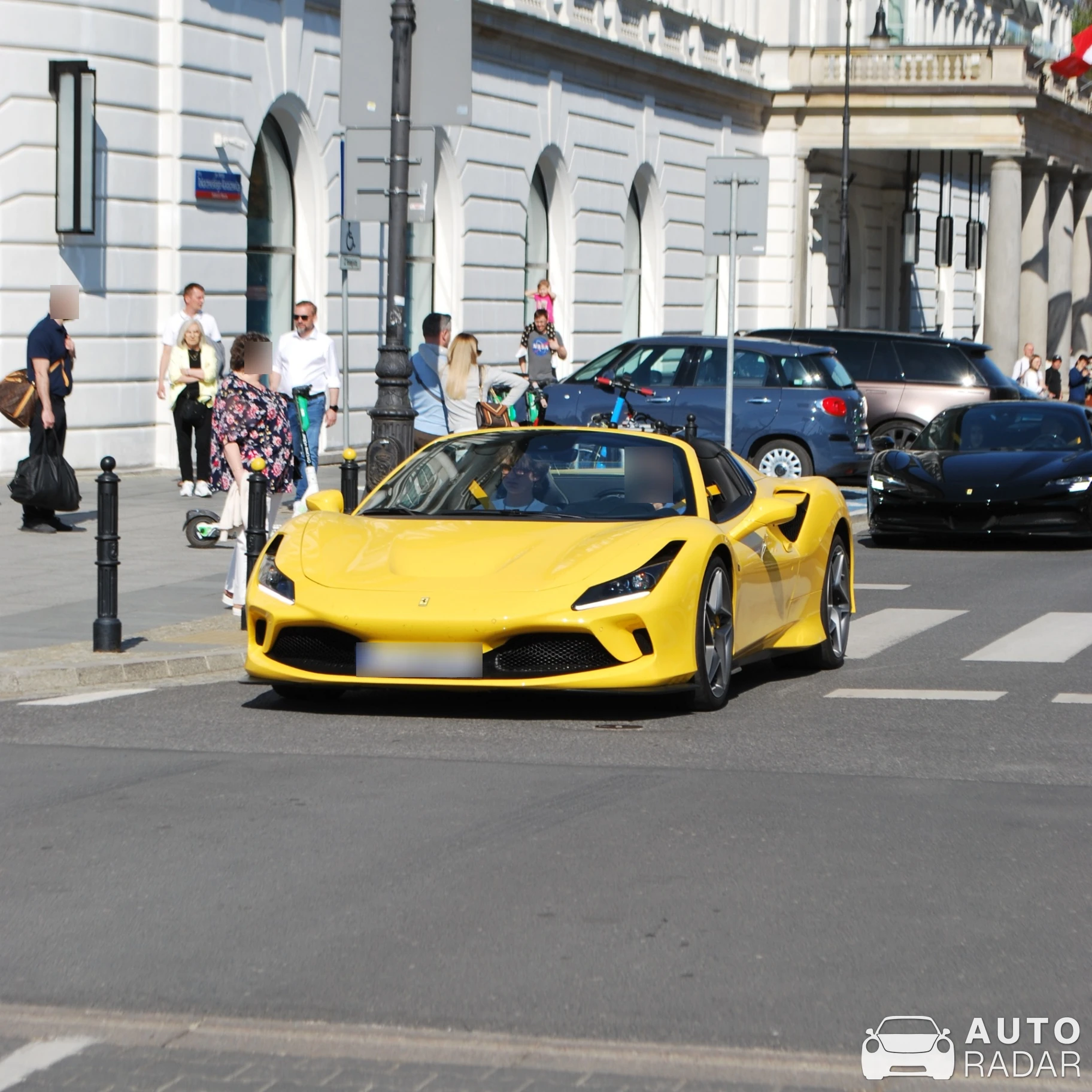 Ferrari F8 Spider spotted in Warszawa, Poland