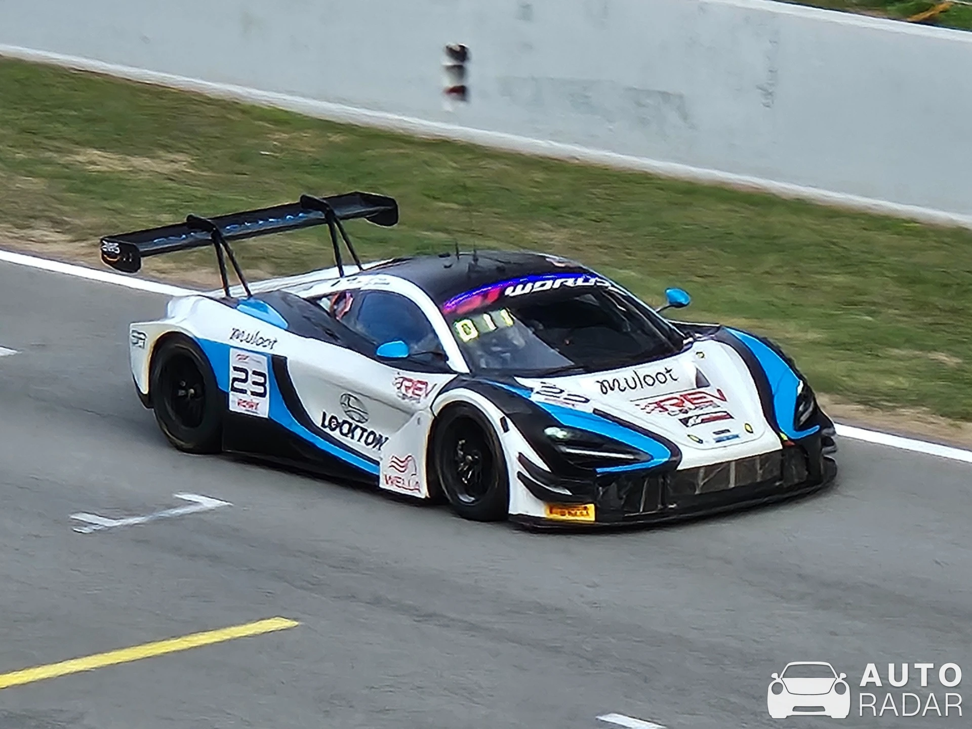 McLaren 720S GT3 Evo spotted in Montmeló
