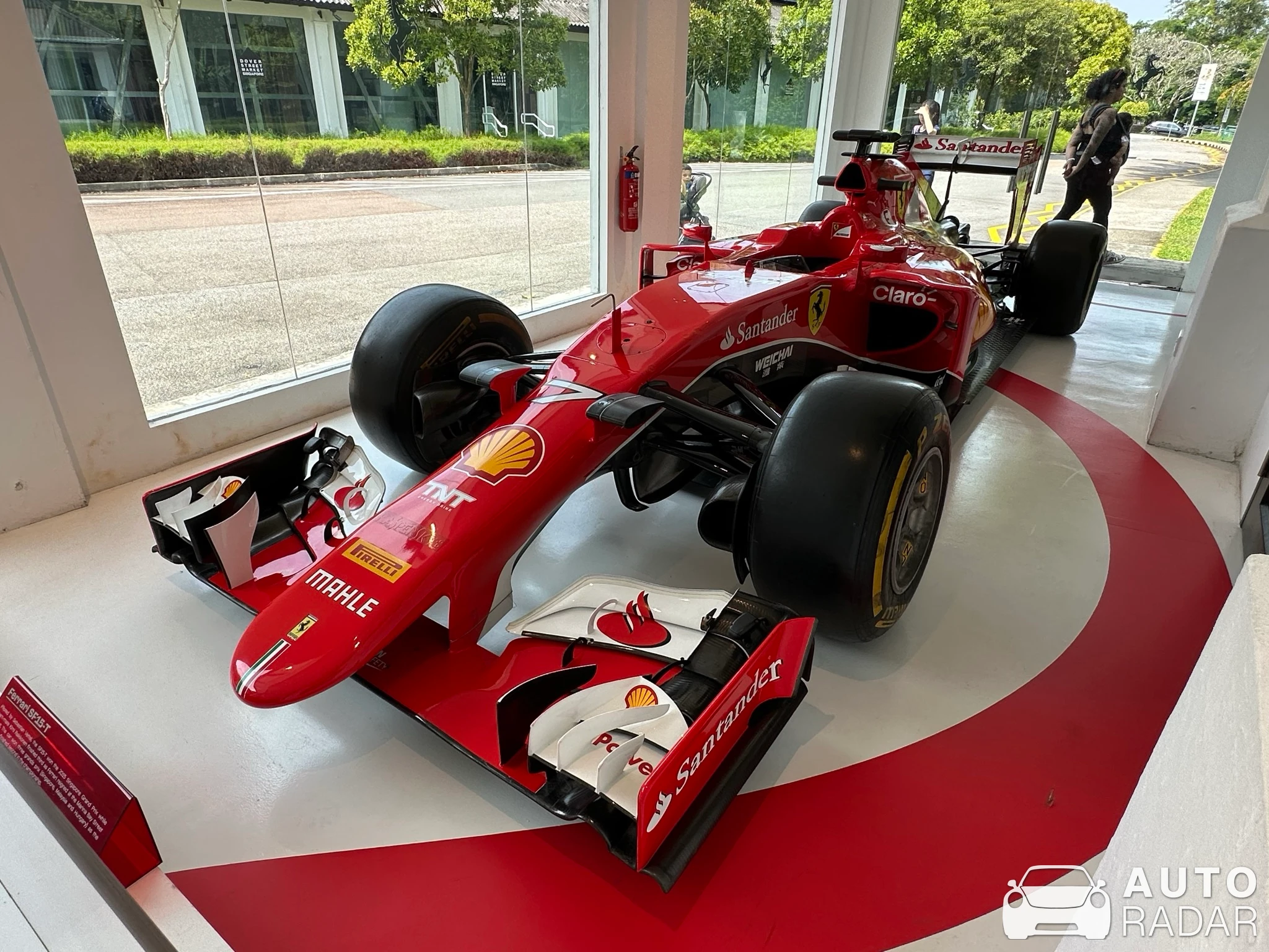 Ferrari SF15-T spotted in Singapore