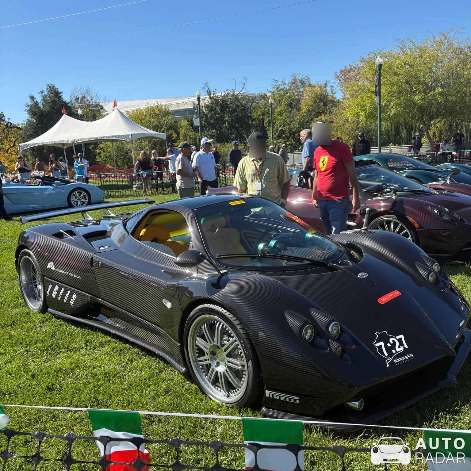 Pagani Zonda F spotted in Oakland