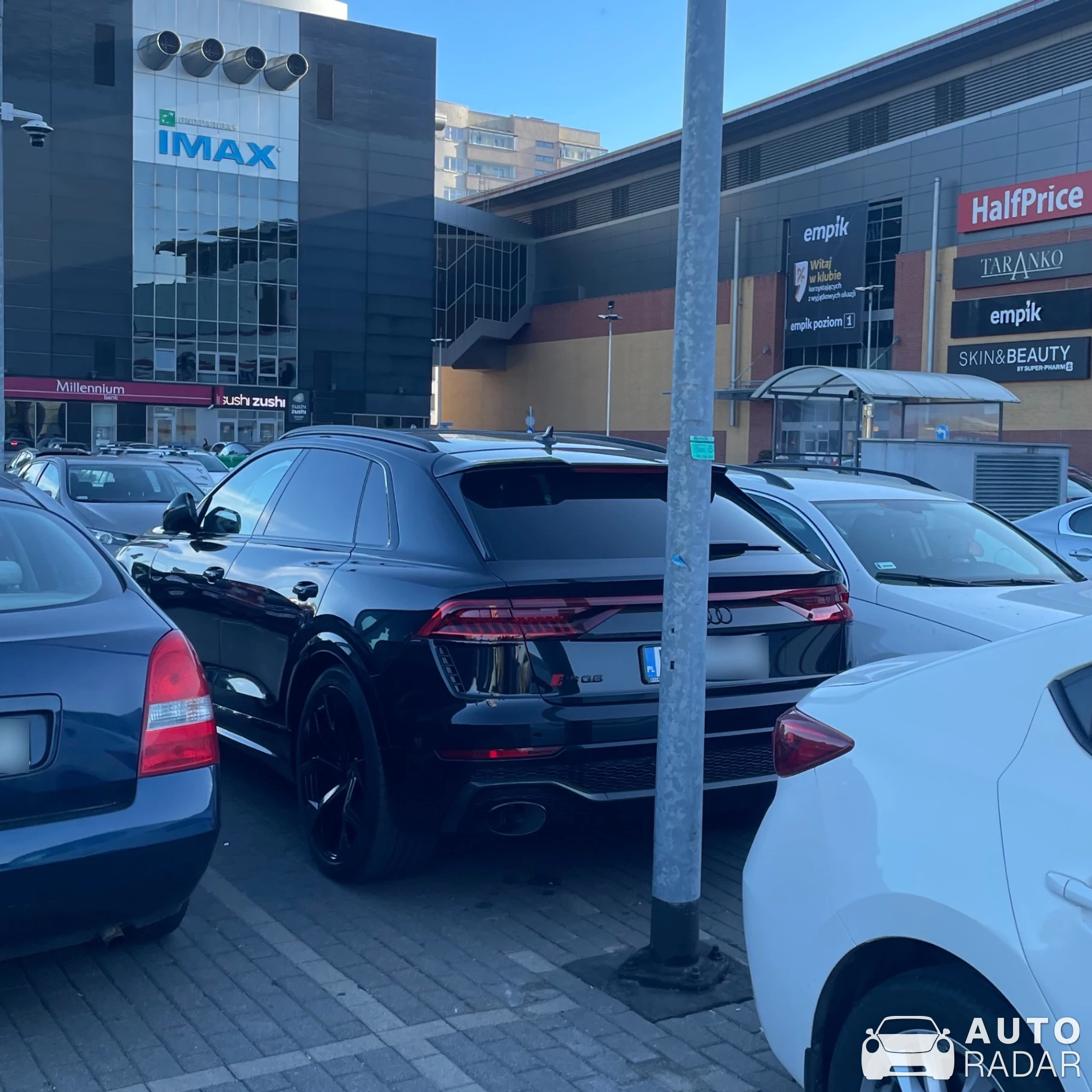 Audi RS Q8 spotted in Warszawa, Poland