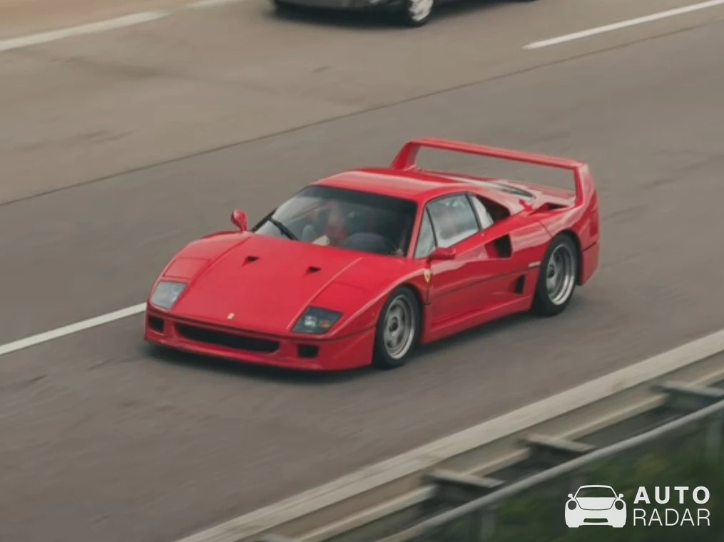 Ferrari F40 spotted in Plauen, Germany