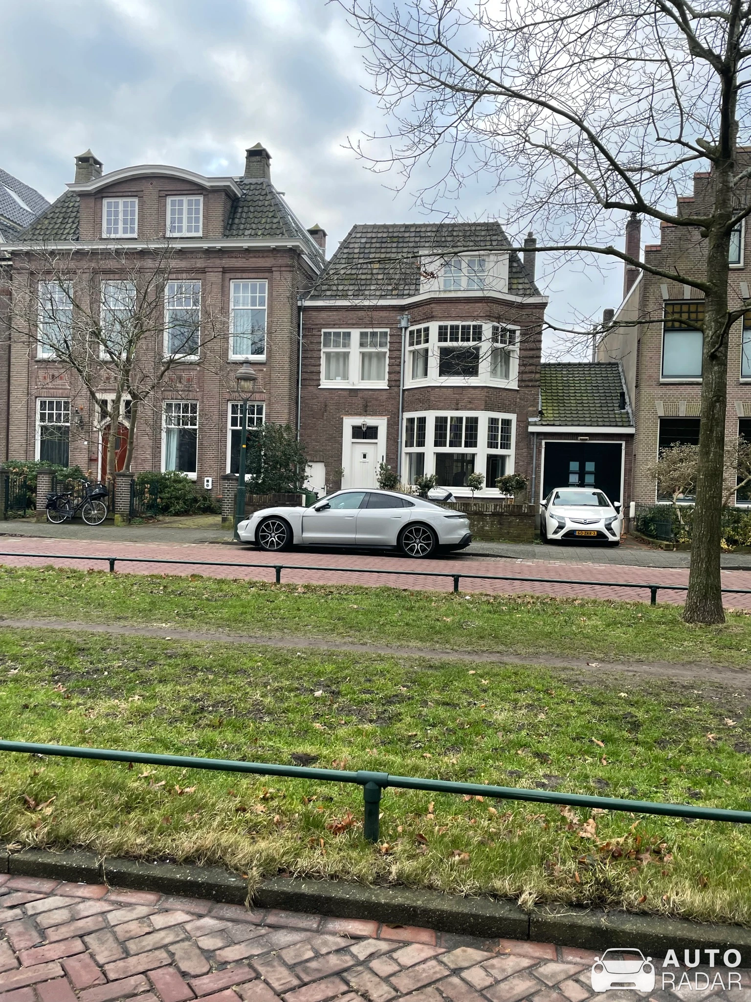 Porsche Taycan 4S spotted in Alkmaar, Nederland