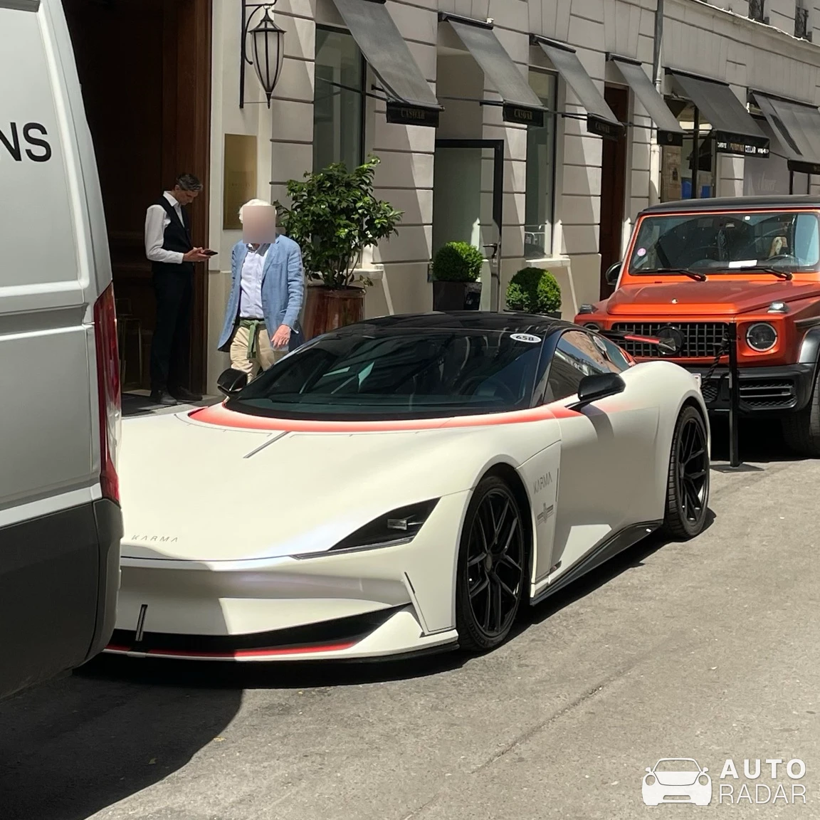 Karma Kaveya spotted in Paris