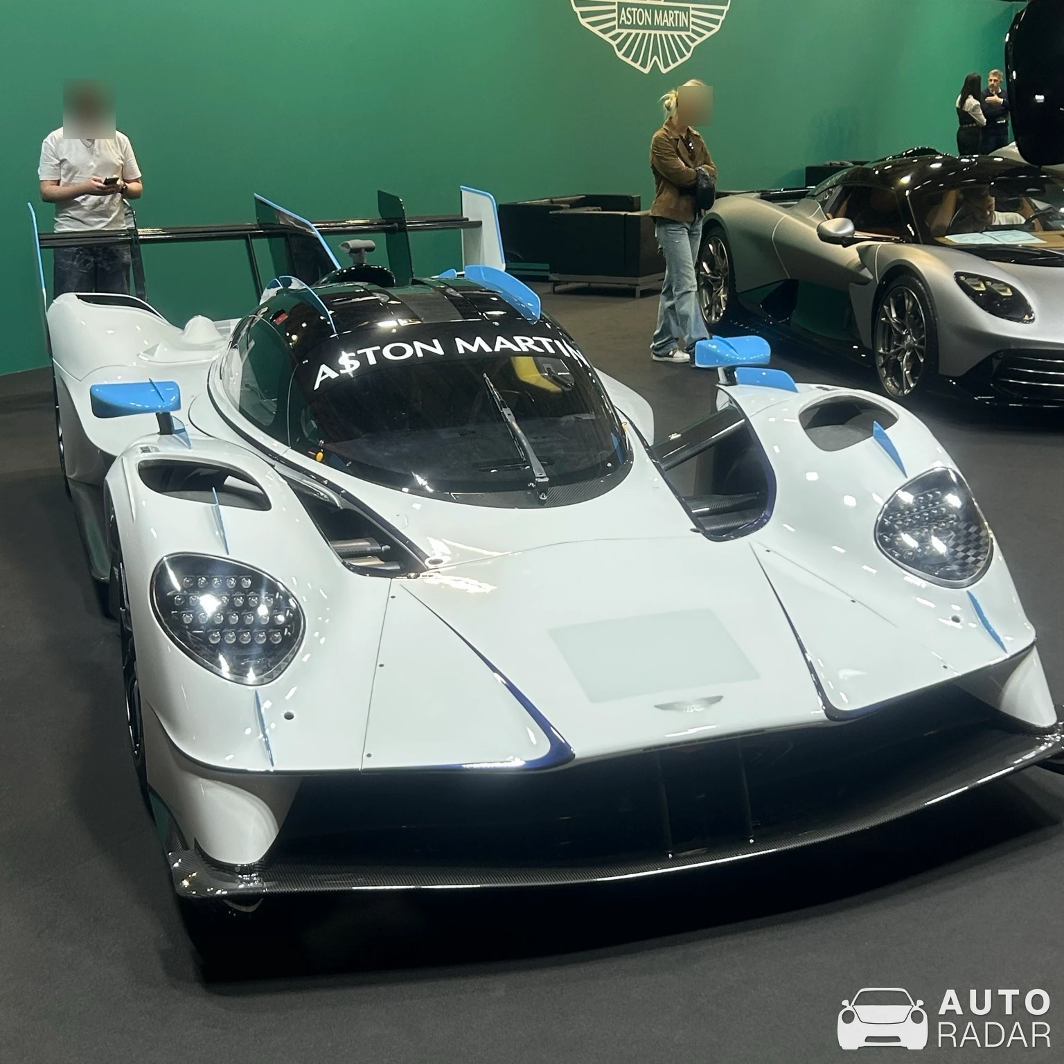 Aston Martin Valkyrie LMH spotted in Paris