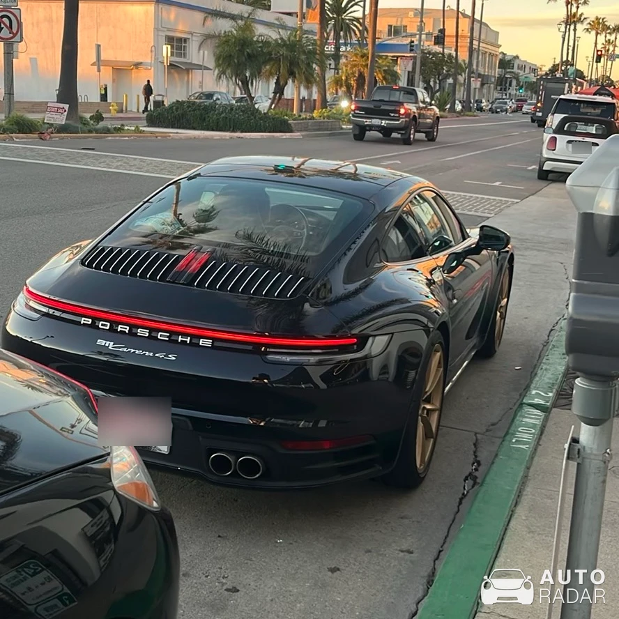 Porsche 992 Carrera 4S MkI spotted in Hermosa Beach, United States