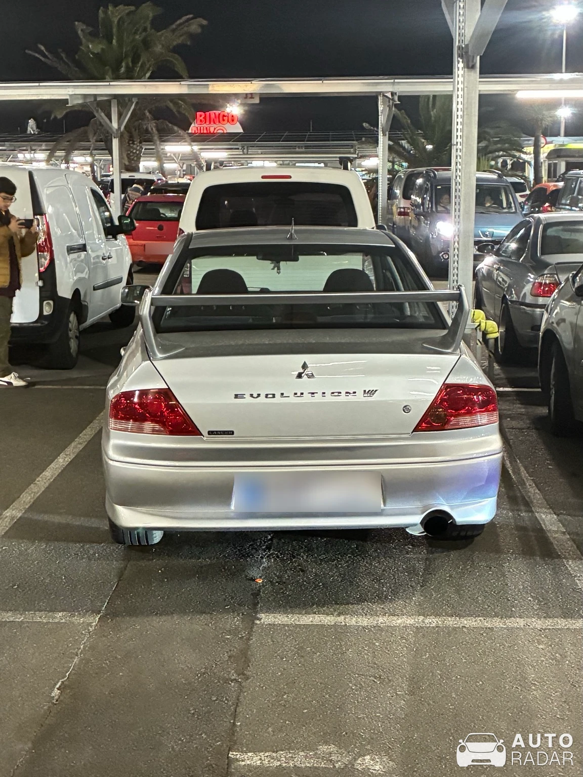 Mitsubishi Lancer Evolution VII spotted in La Pardilla