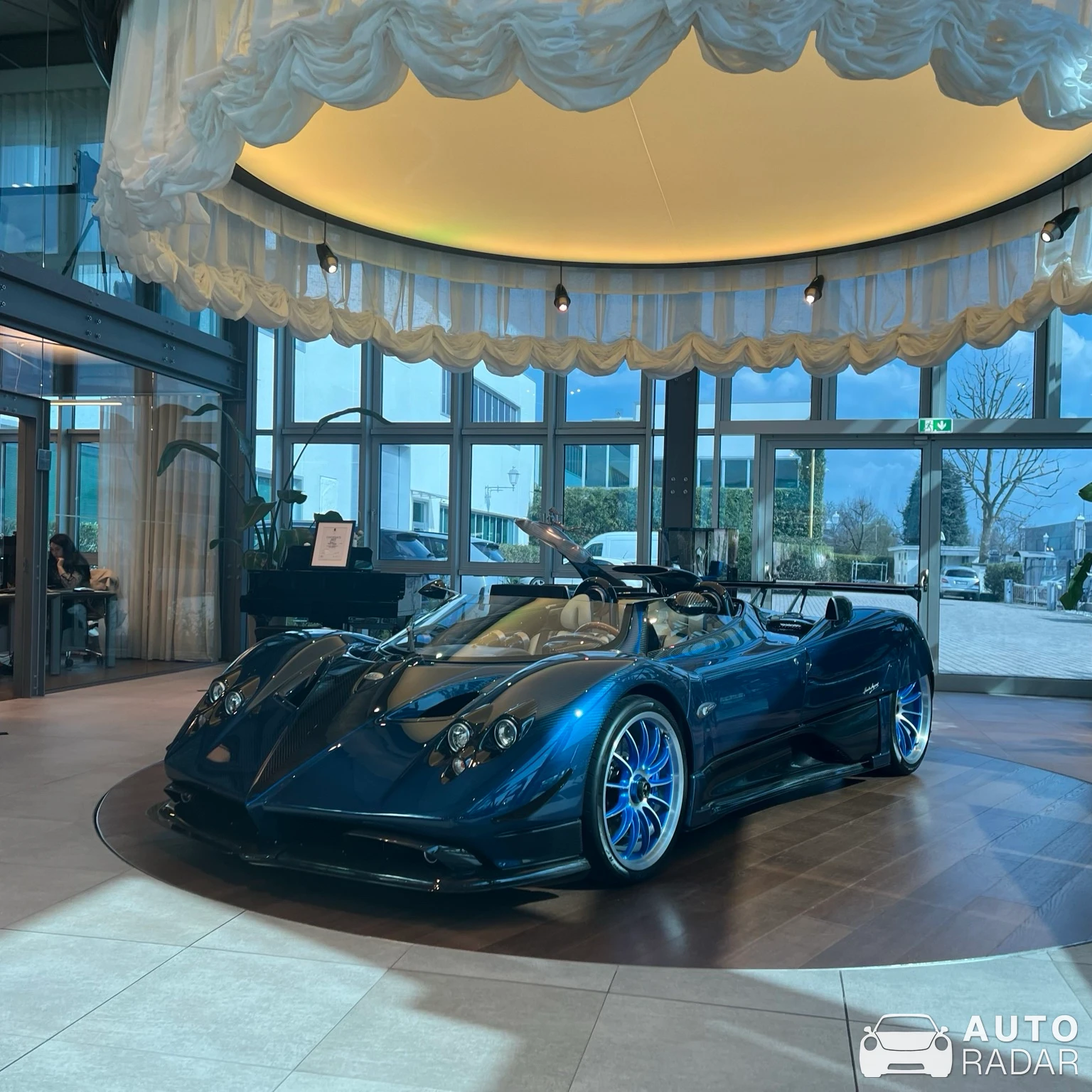 Pagani Zonda HP Barchetta spotted in San Cesario sul Panaro