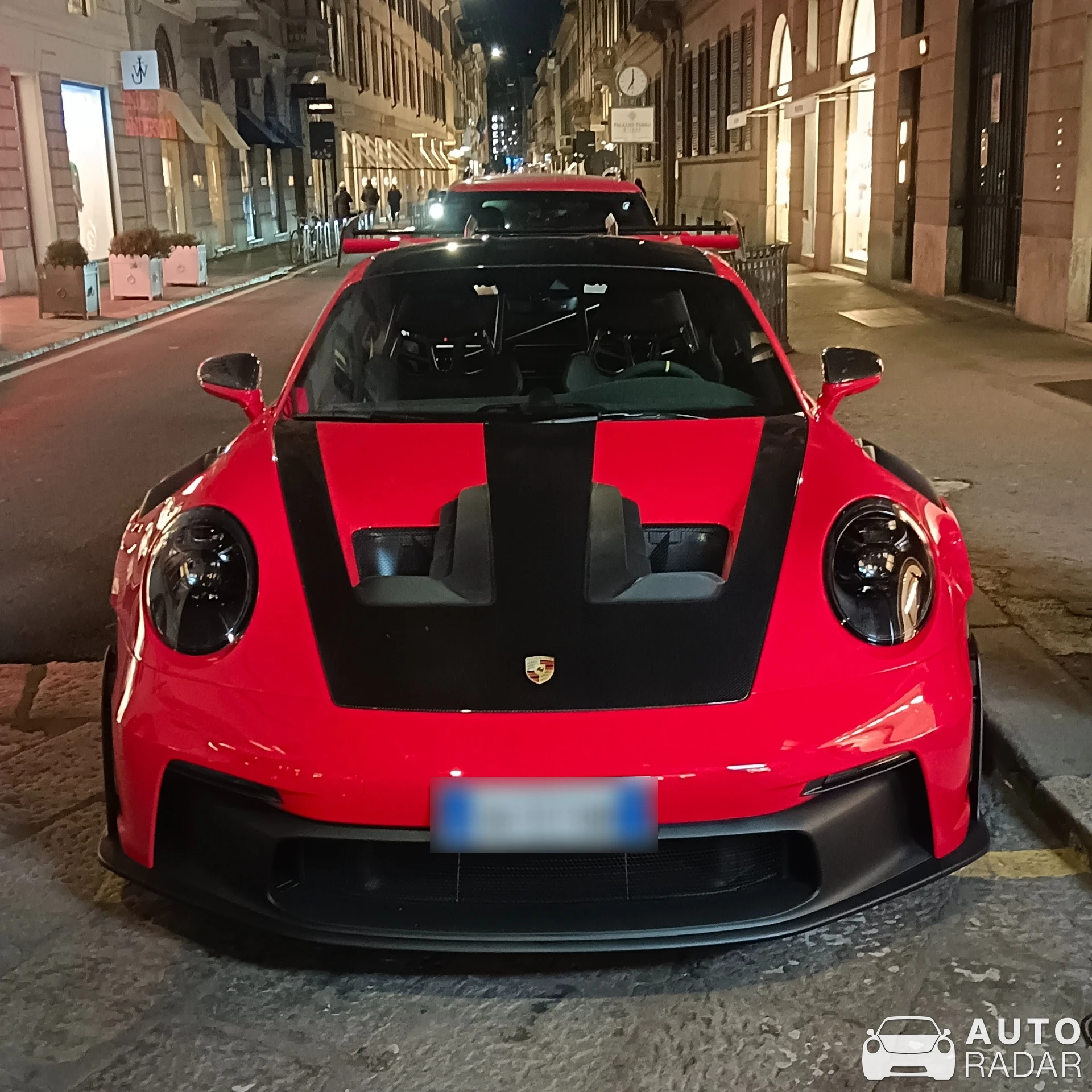 Porsche 992 GT3 RS MkI spotted in Milan, Italy