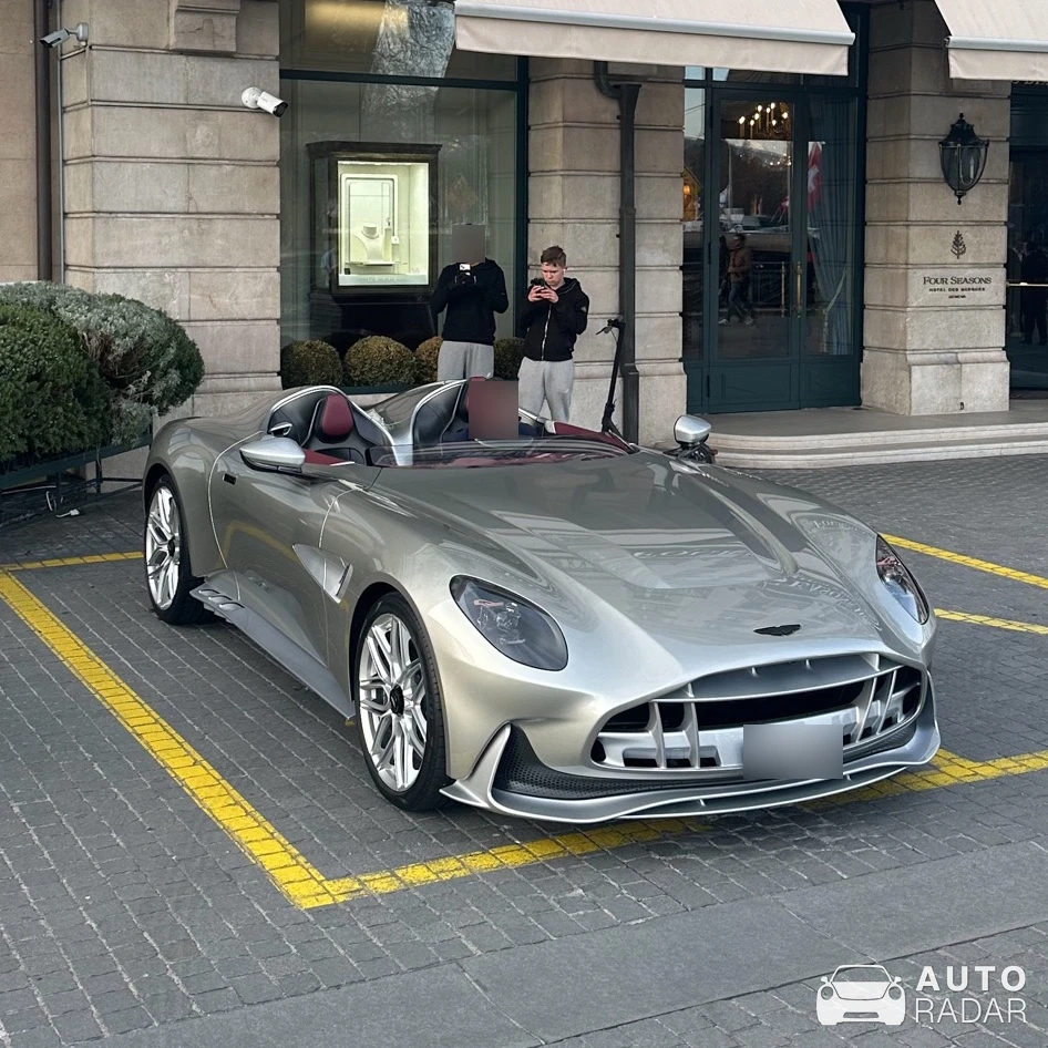 Aston Martin DBR22 spotted in Genève