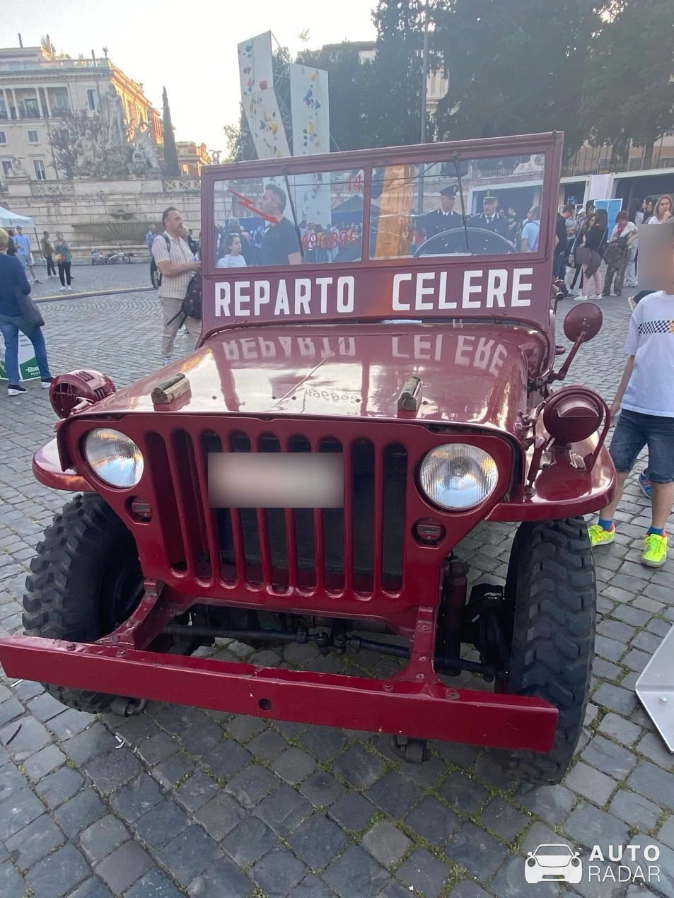 Willys MB spotted in Rome