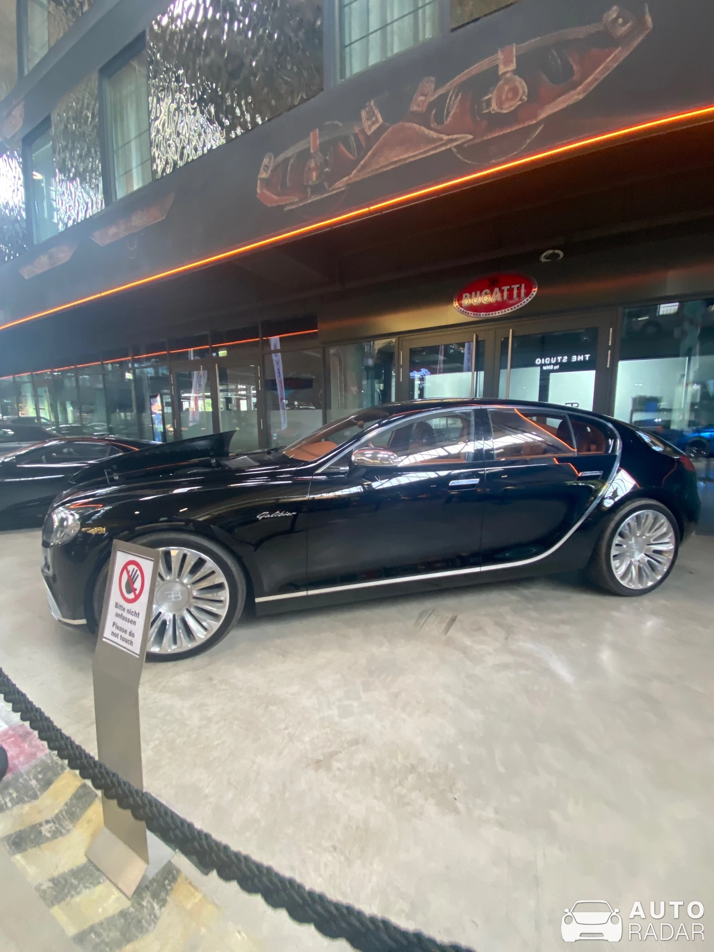 Bugatti 16C Galibier spotted in München