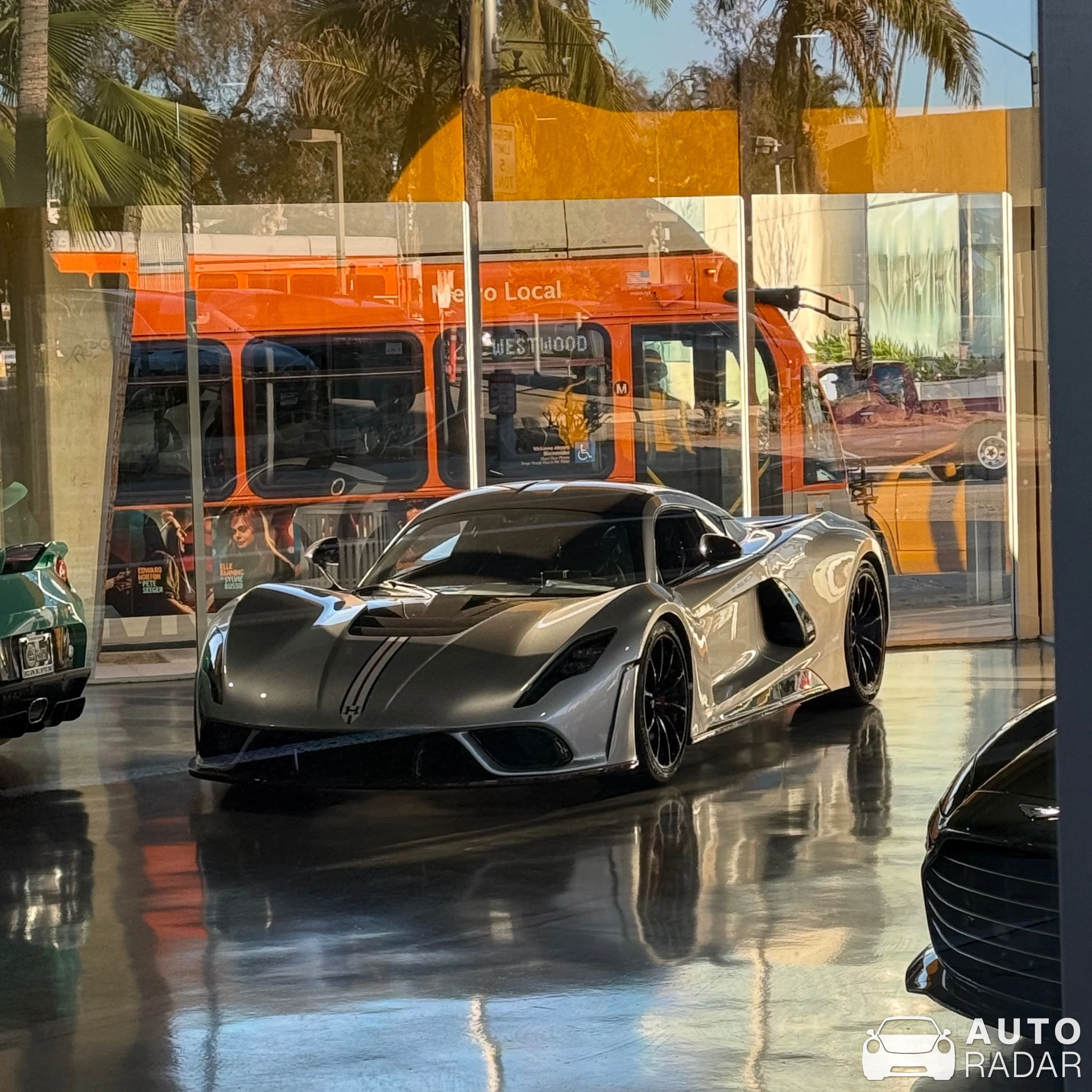 Hennessey Venom F5 spotted in Beverly Hills, United States