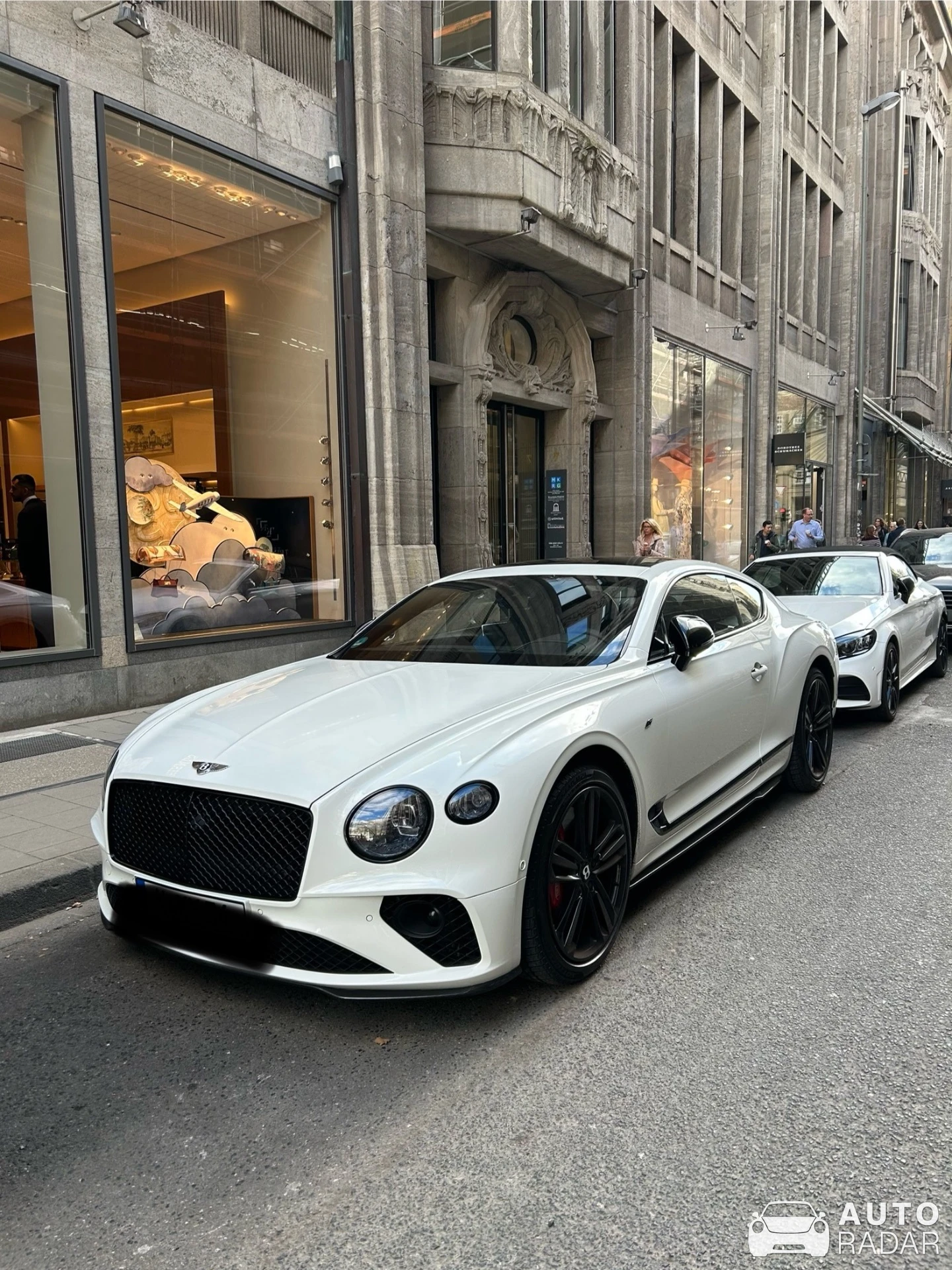 Bentley Continental GT Black Speed spotted in Düsseldorf