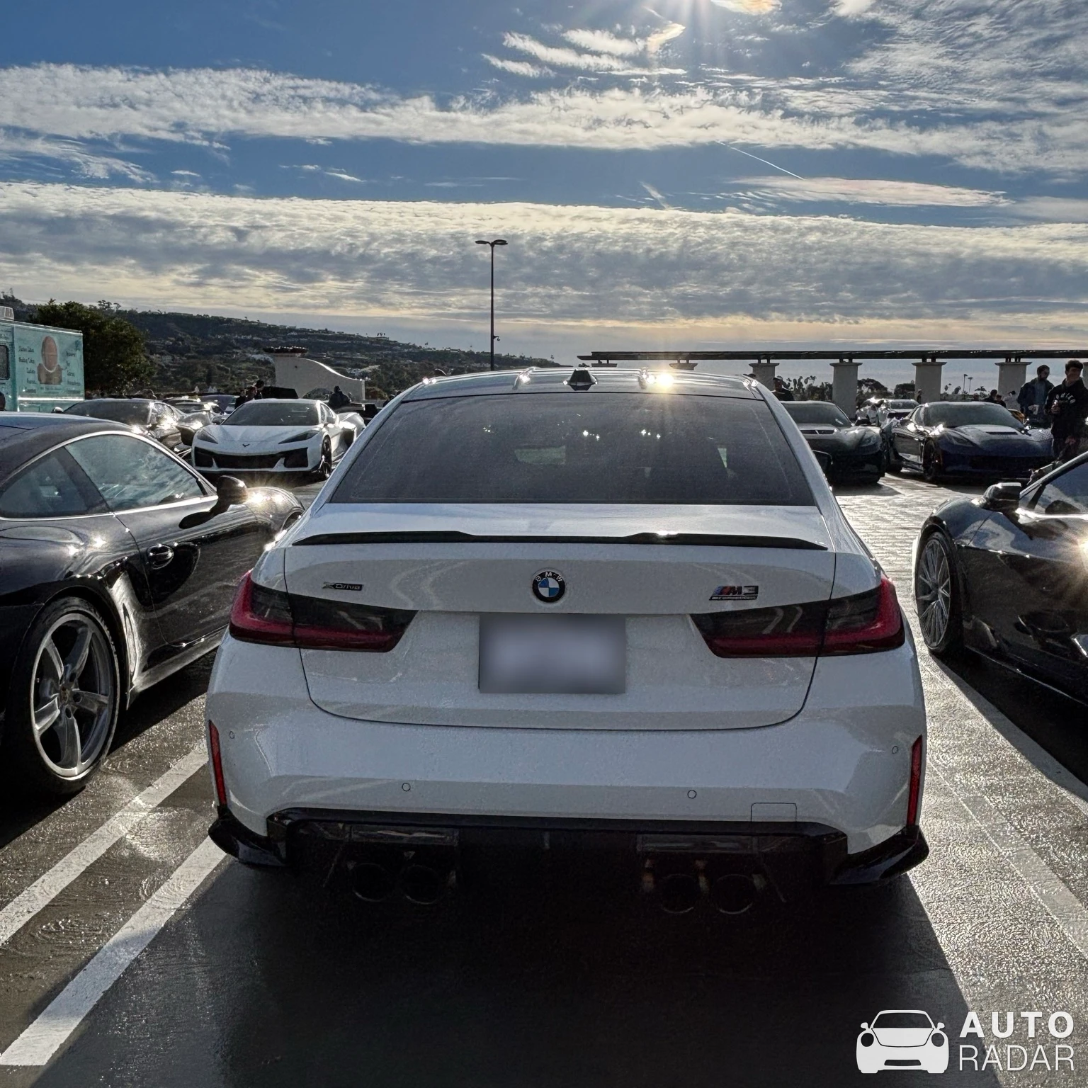 BMW M3 G80 Sedan Competition spotted in San Clemente, United States