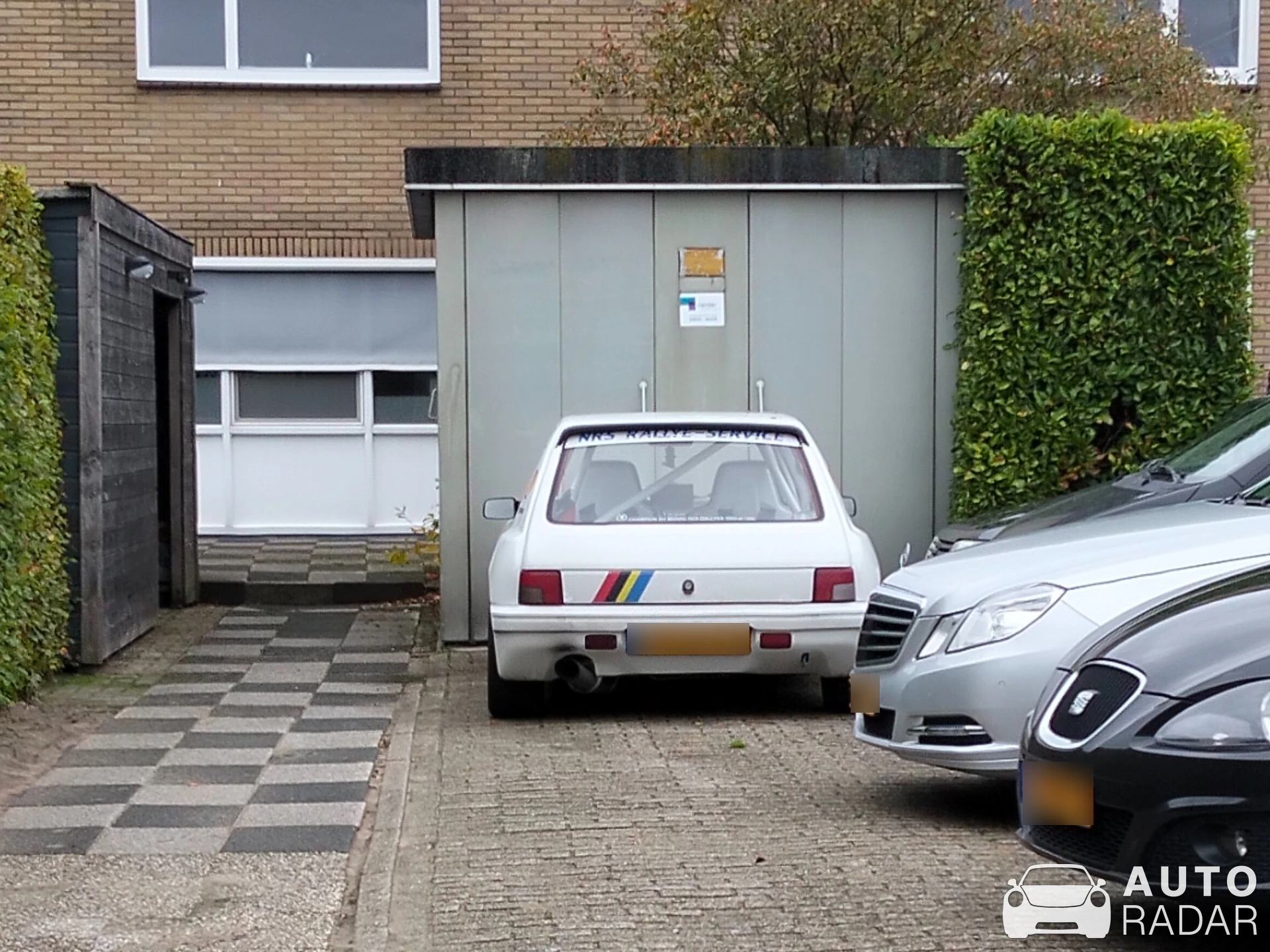 Peugeot 205 T16 Group B spotted in Ruurlo