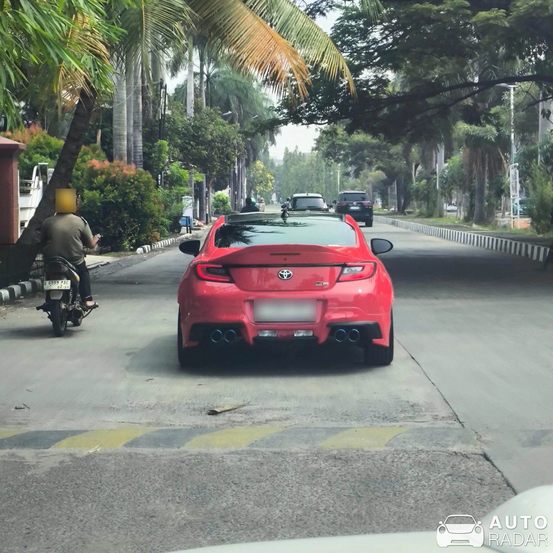 Toyota GR86 spotted in Kota Jakarta Barat, Indonesia