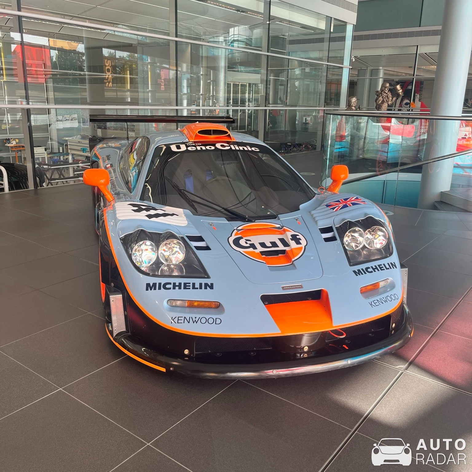 McLaren F1 GTR Longtail spotted in Surrey, United Kingdom