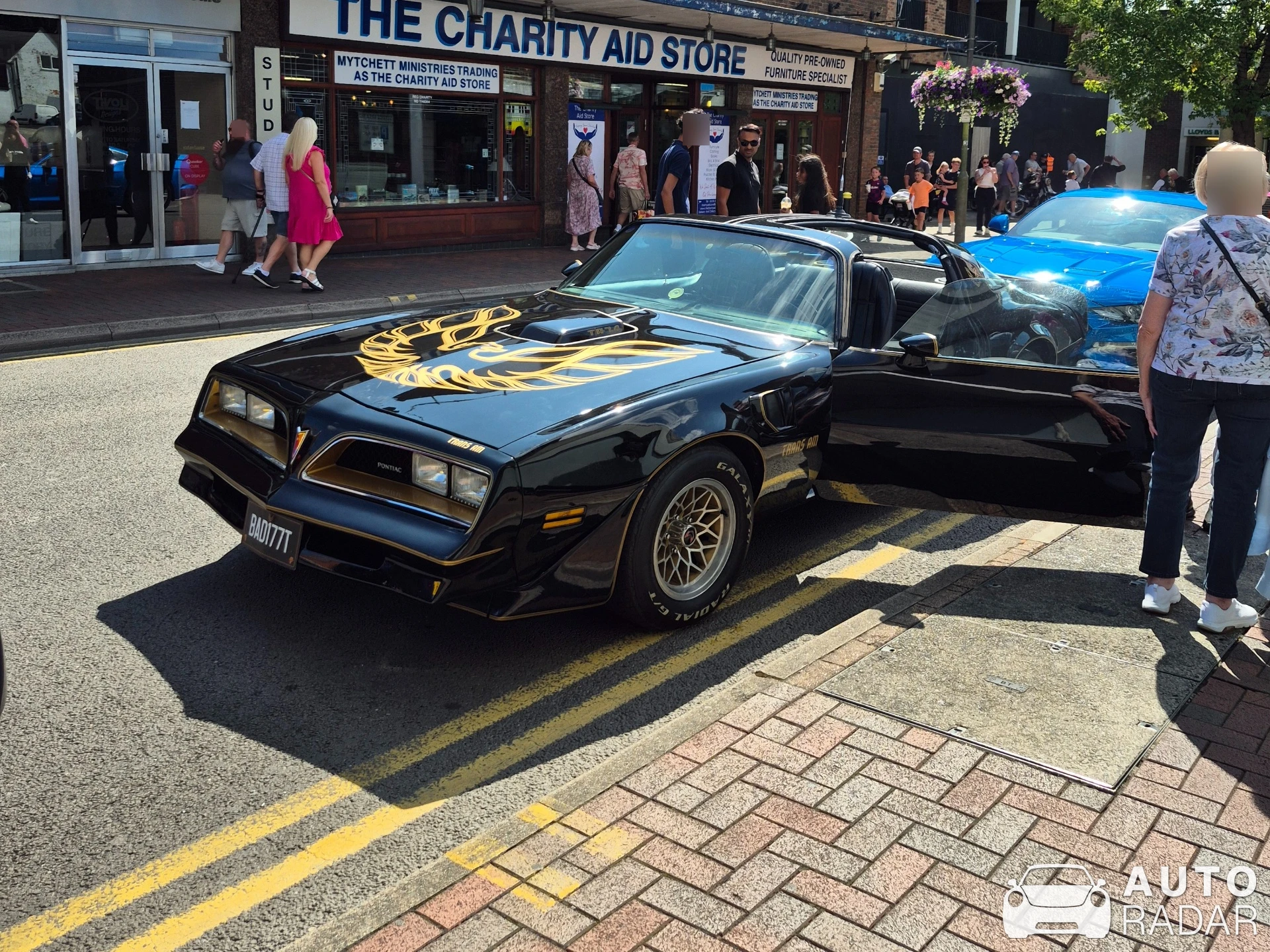 Pontiac Firebird Formula 350 spotted in Camberley